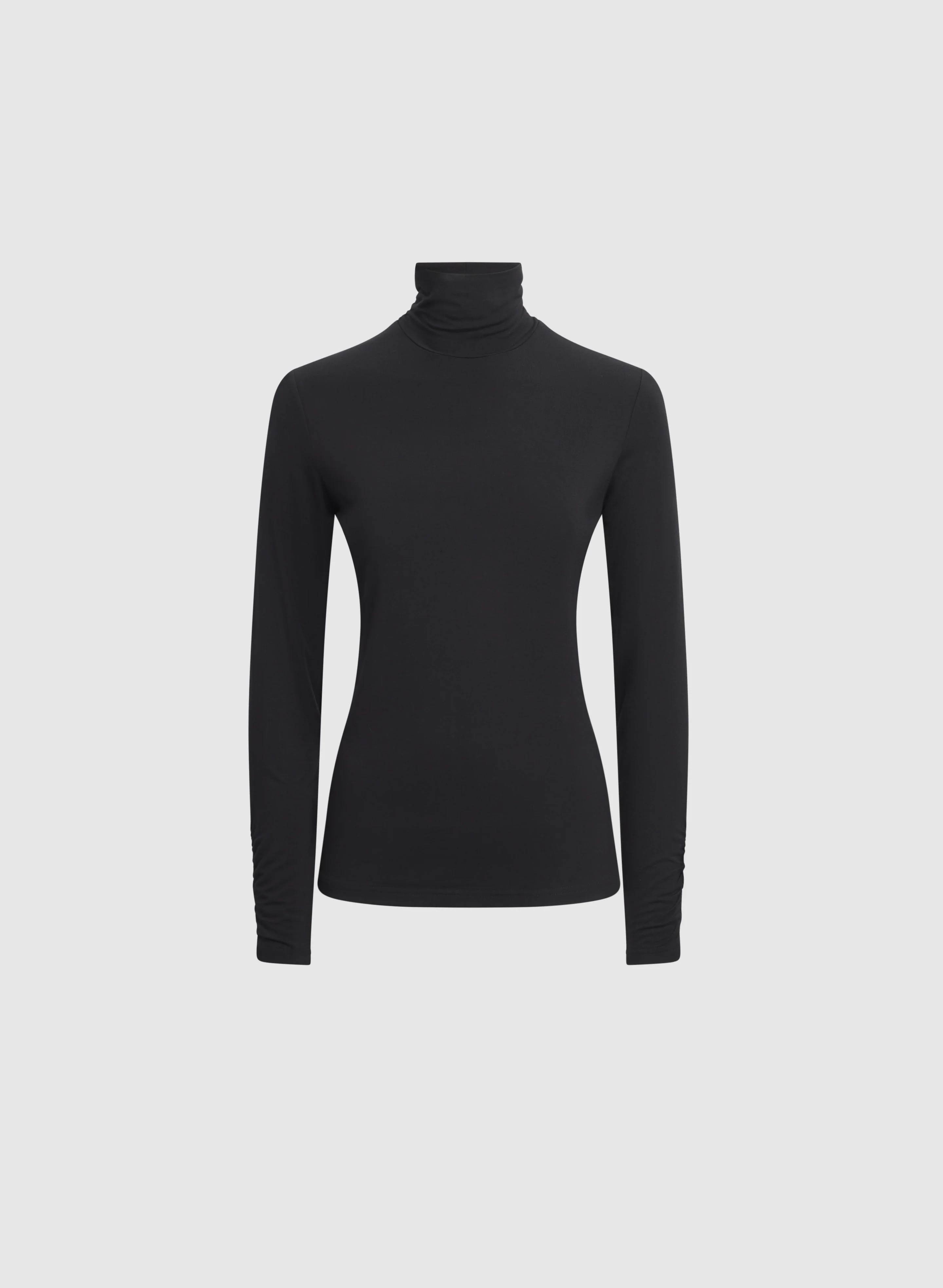Ruched Turtleneck Top - Image 11