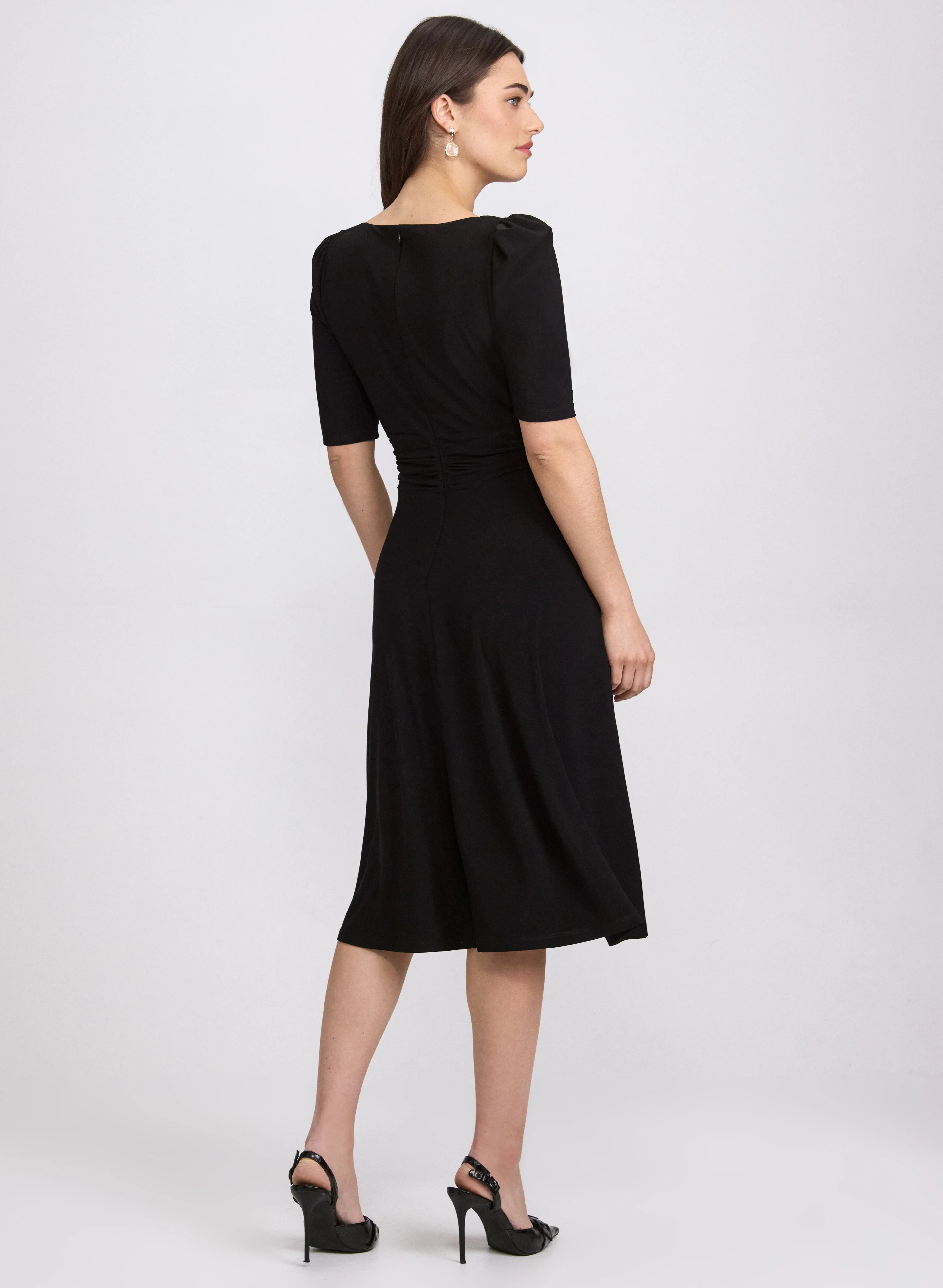 Ruched Waist Dress - Image 4