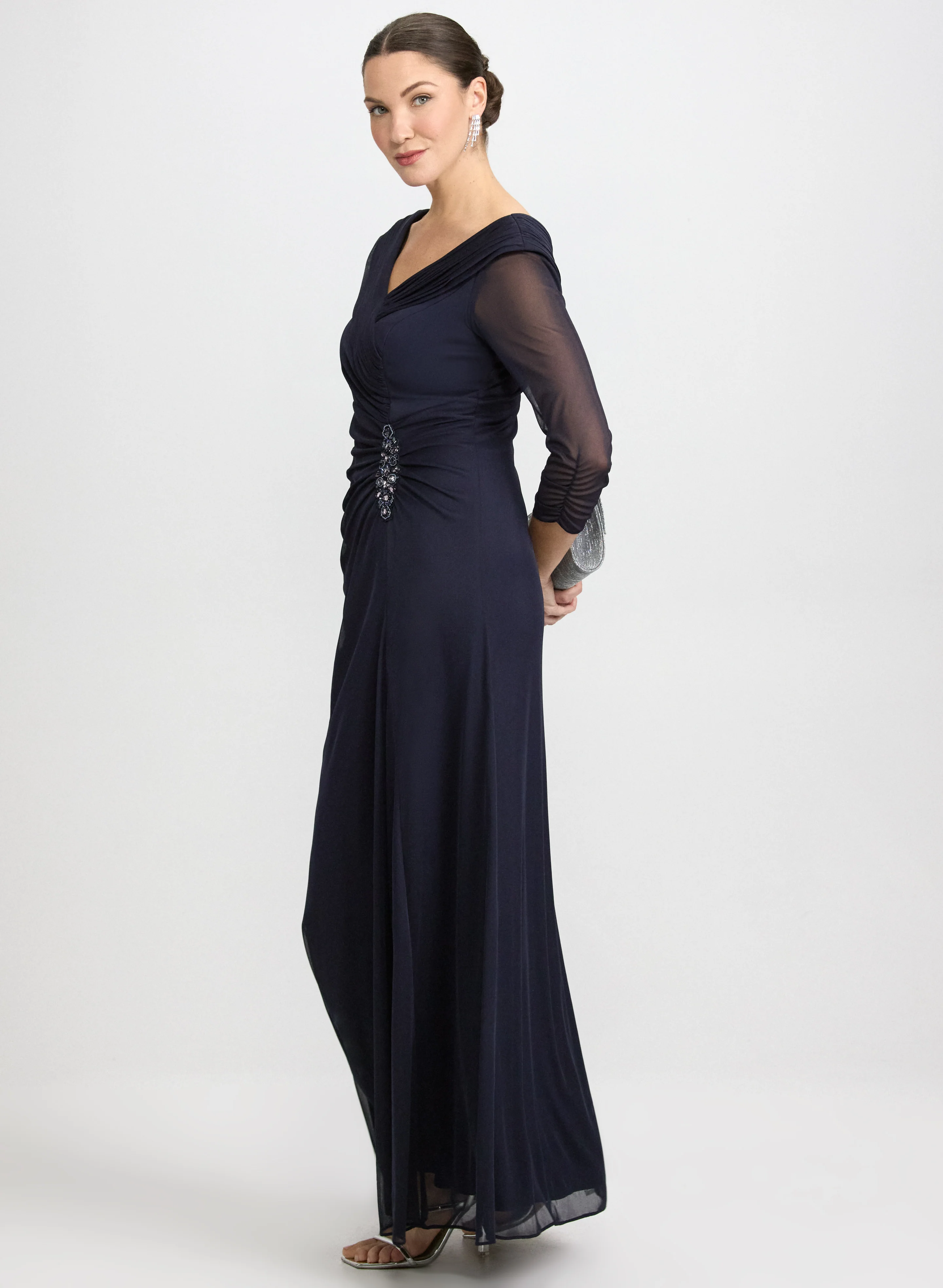 Ruched Waist Dress - Image 2
