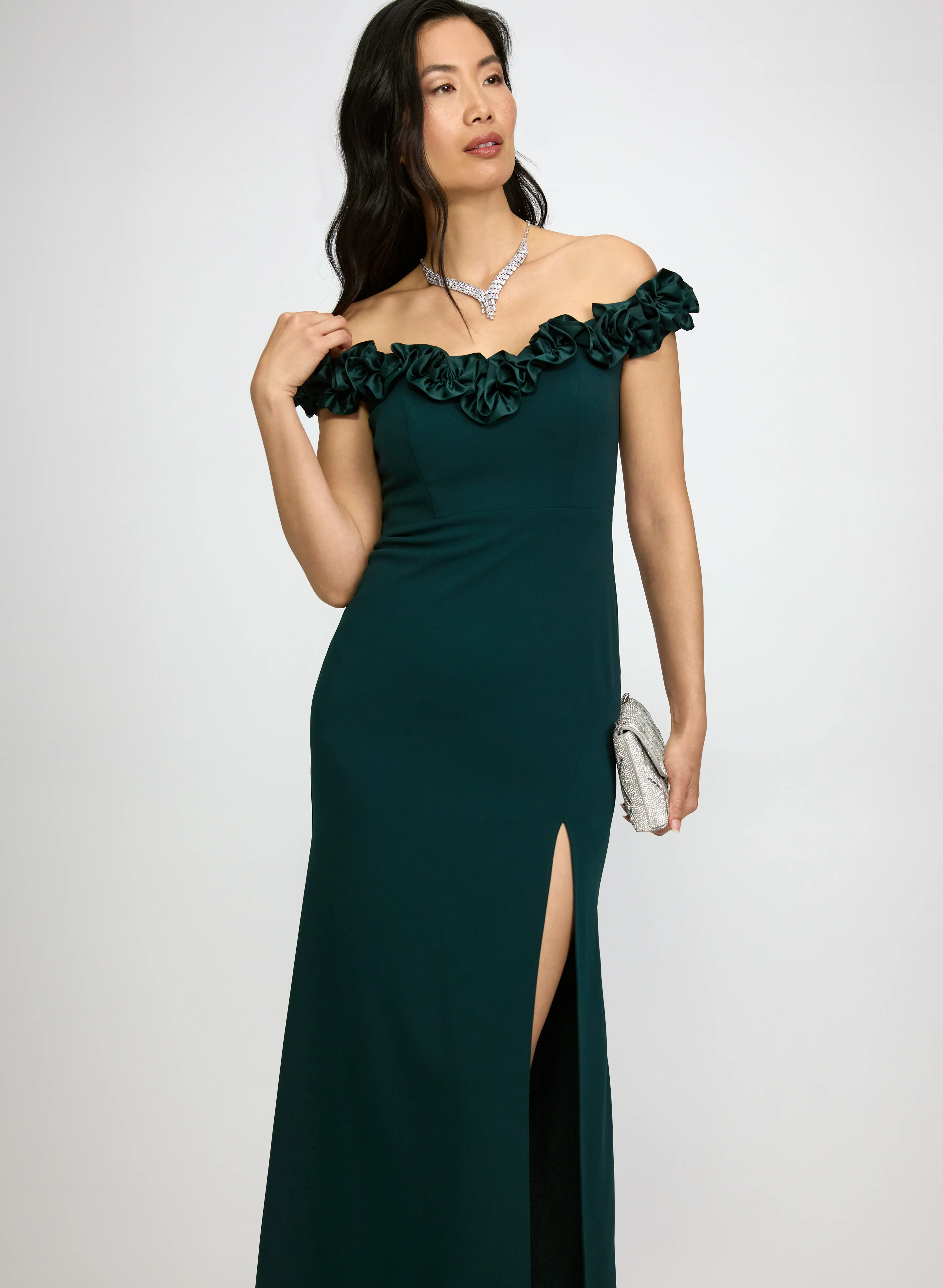Ruffle Embellished Dress - Image 4