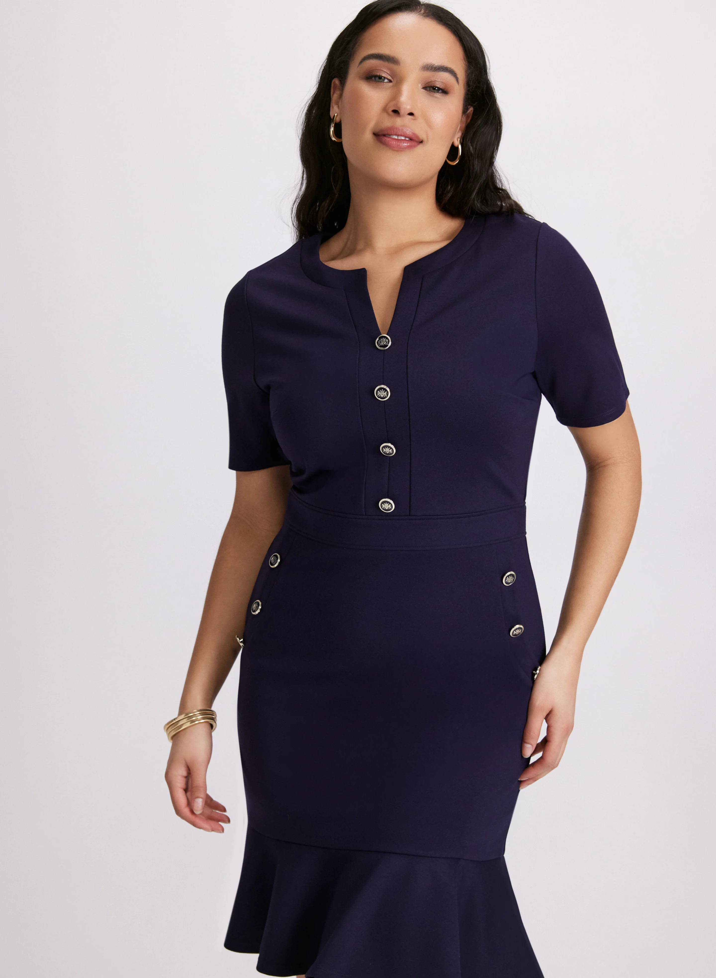 Ruffle Hem Dress - Image 4
