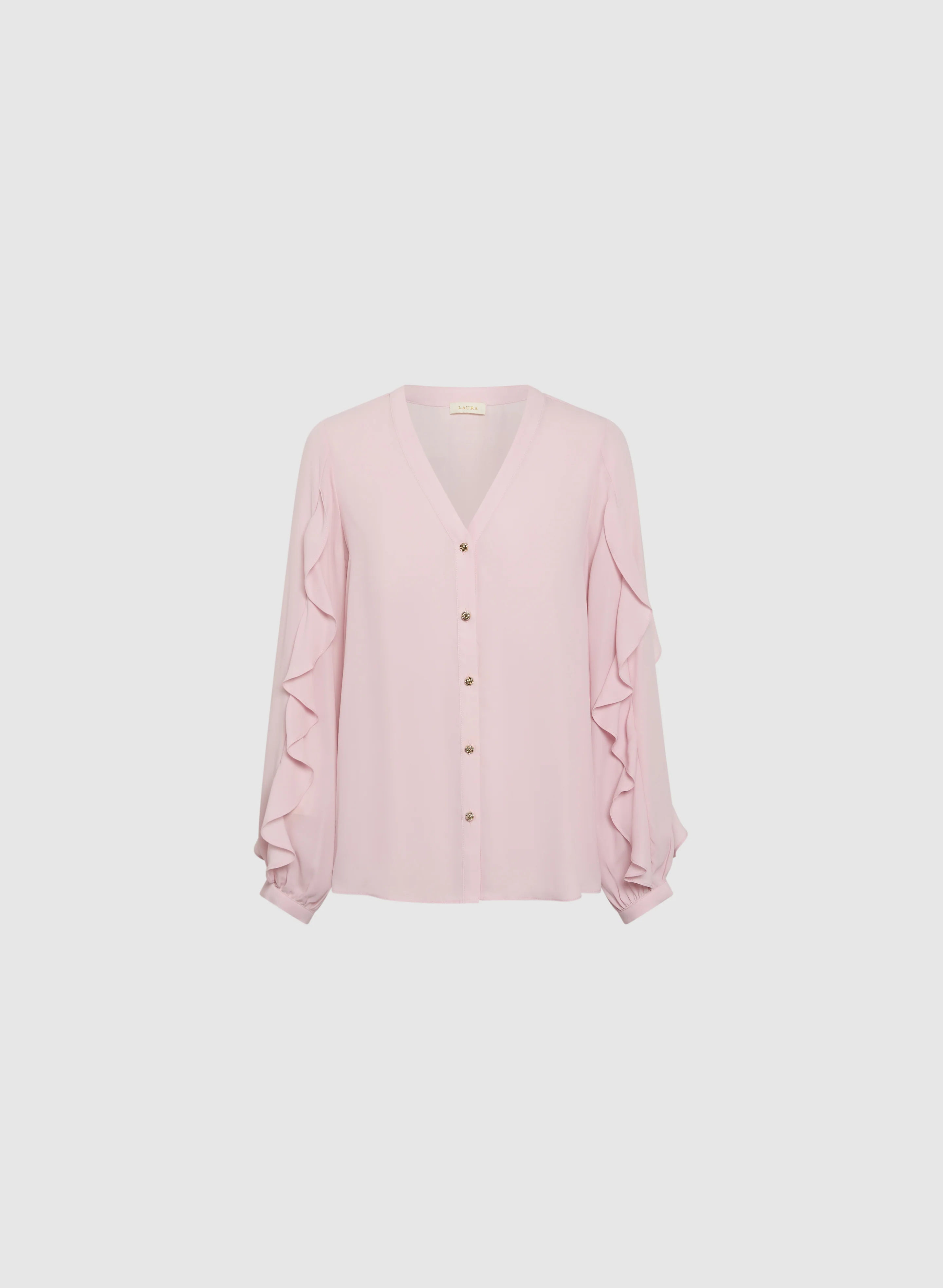 Ruffle Sleeve Blouse - Image 6