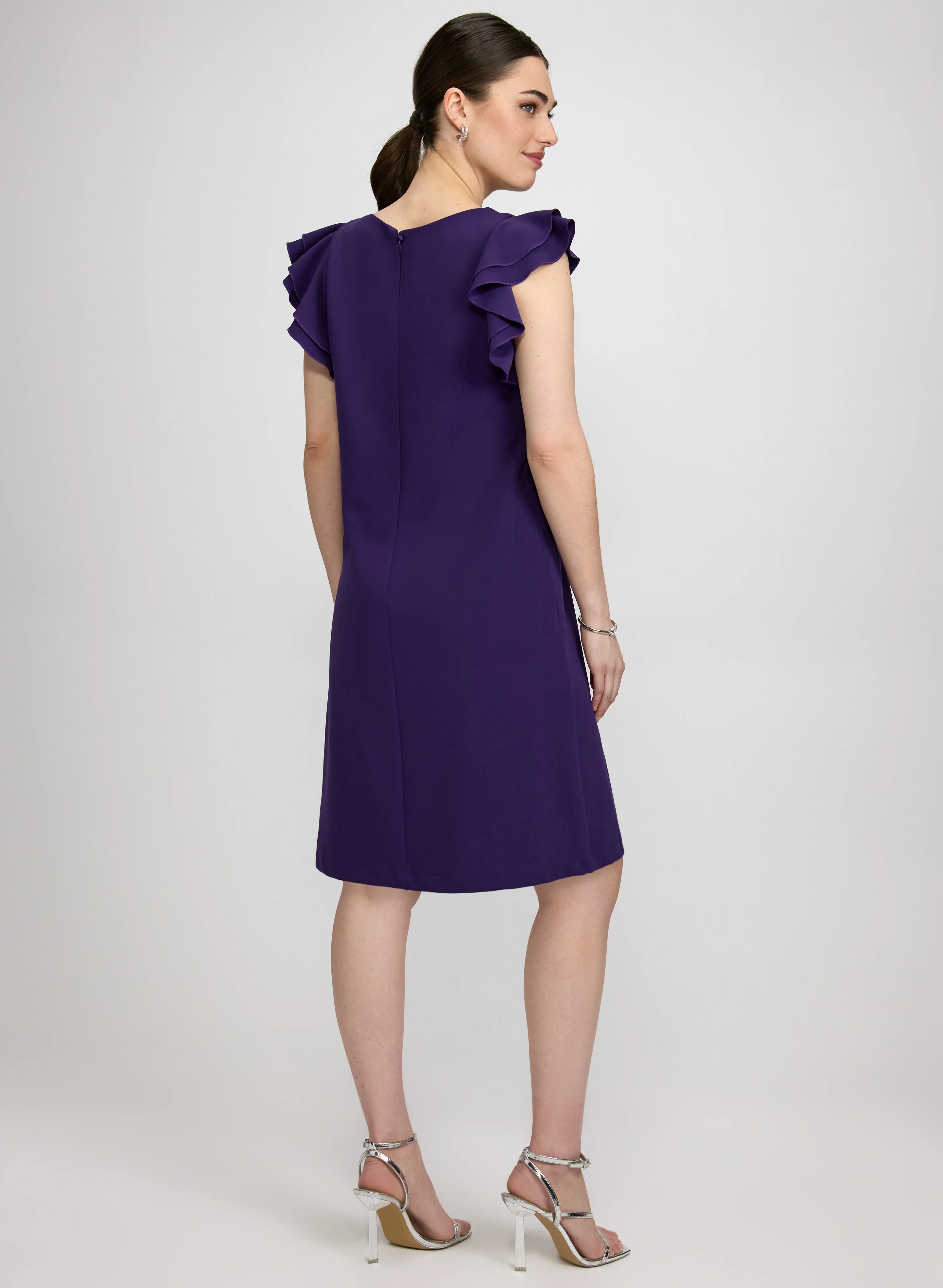 Ruffle Sleeve Dress - Image 4