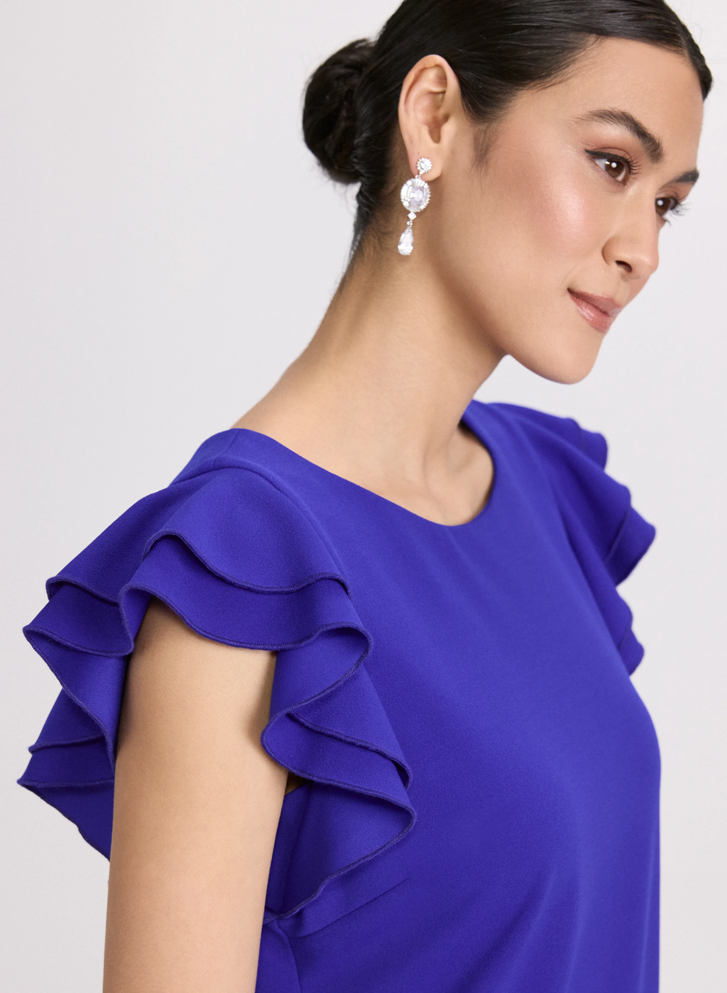 Ruffle Sleeve Dress - Image 3