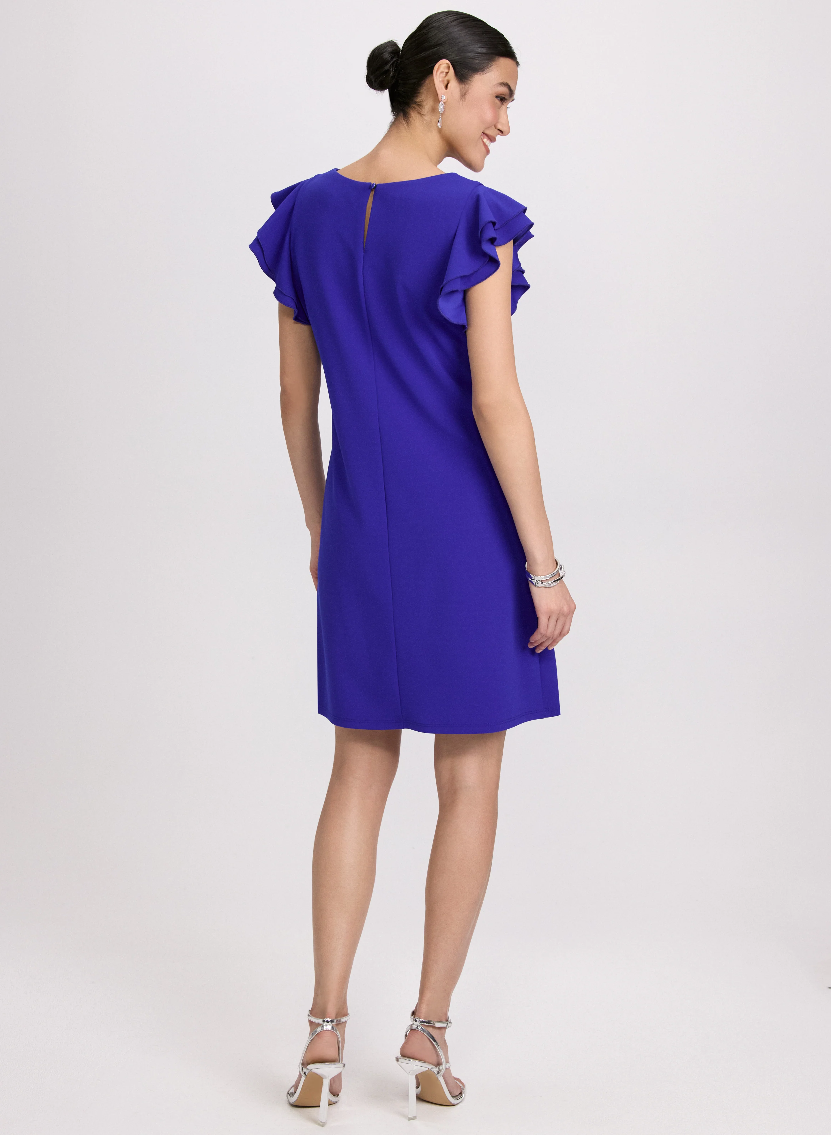 Ruffle Sleeve Dress - Image 4