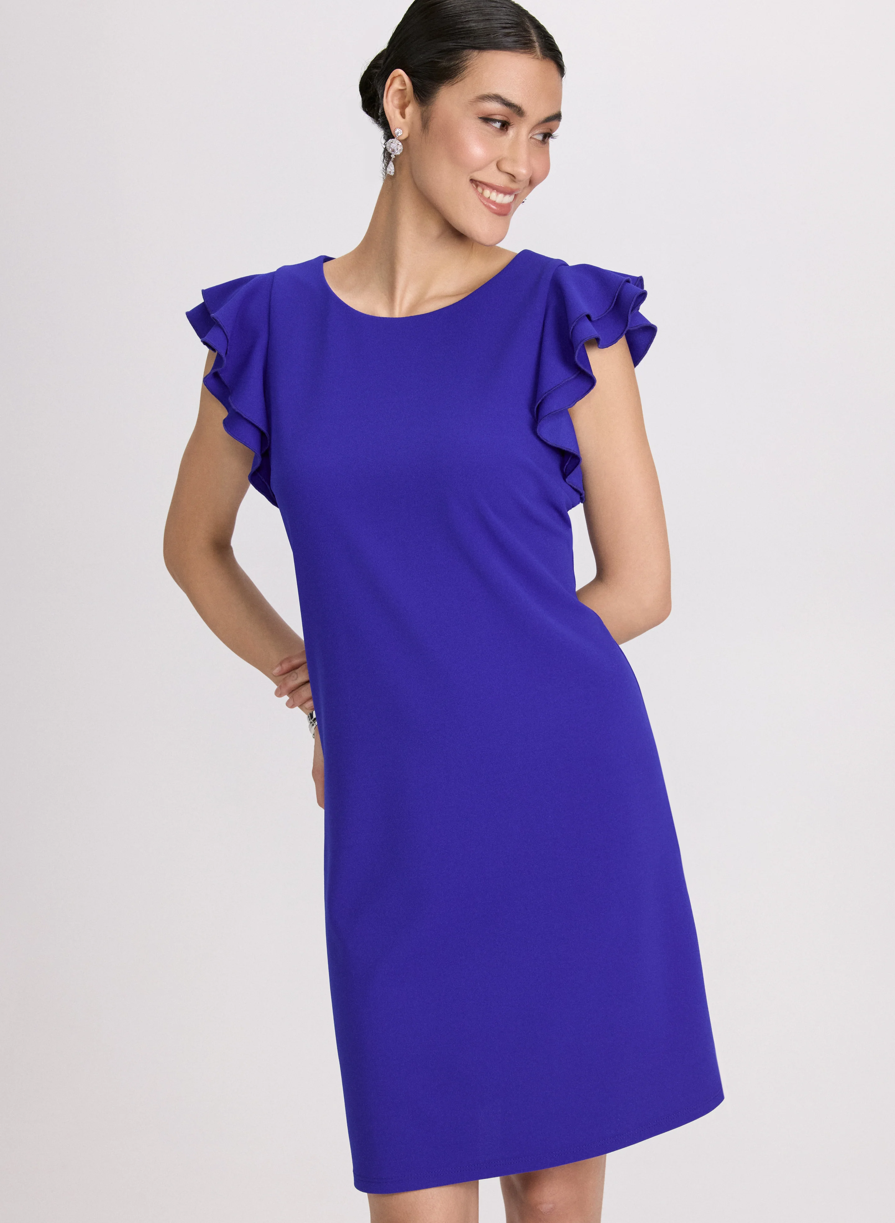 Ruffle Sleeve Dress - Image 7