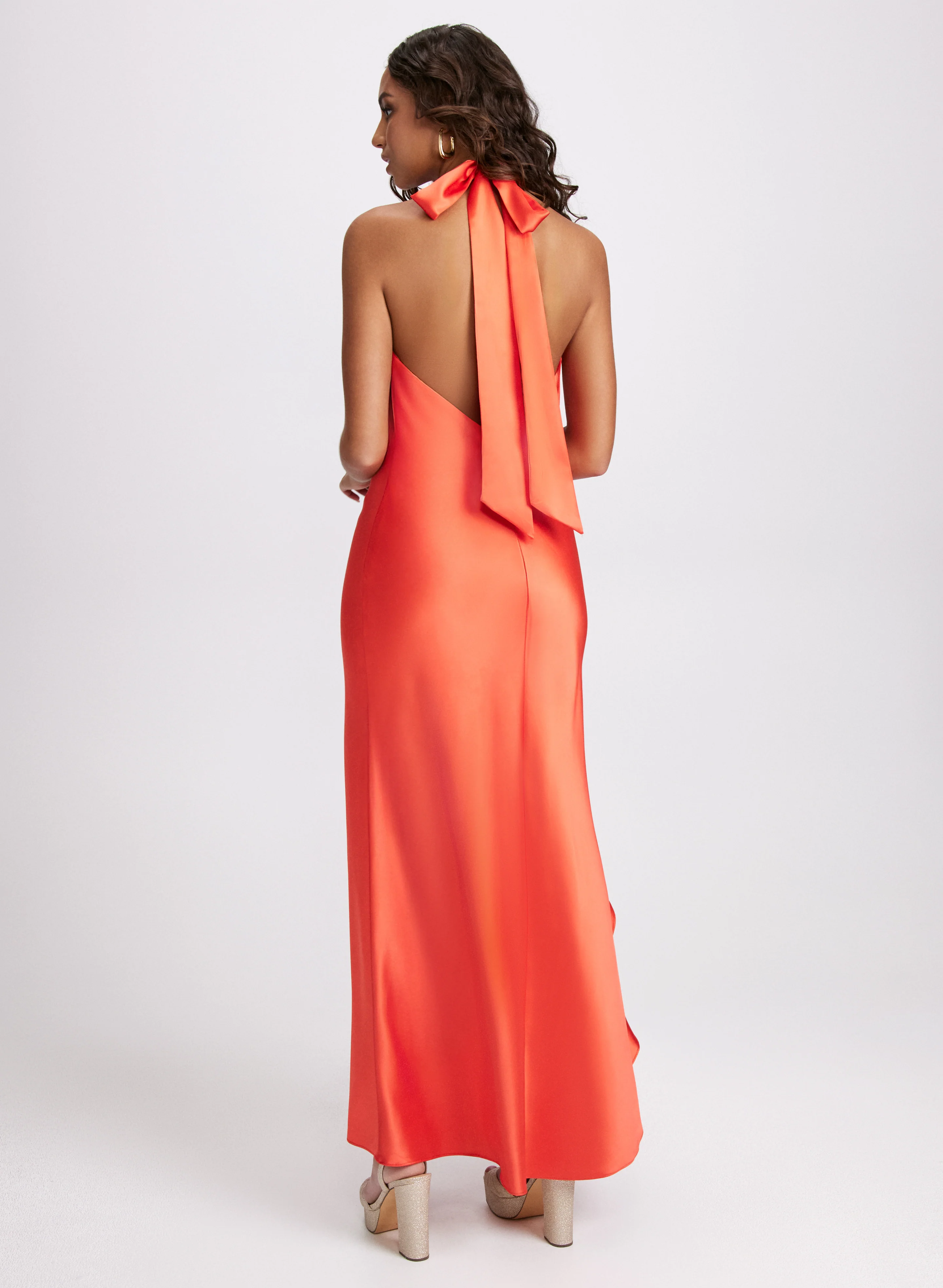 Ruffle Slit Dress - Image 3
