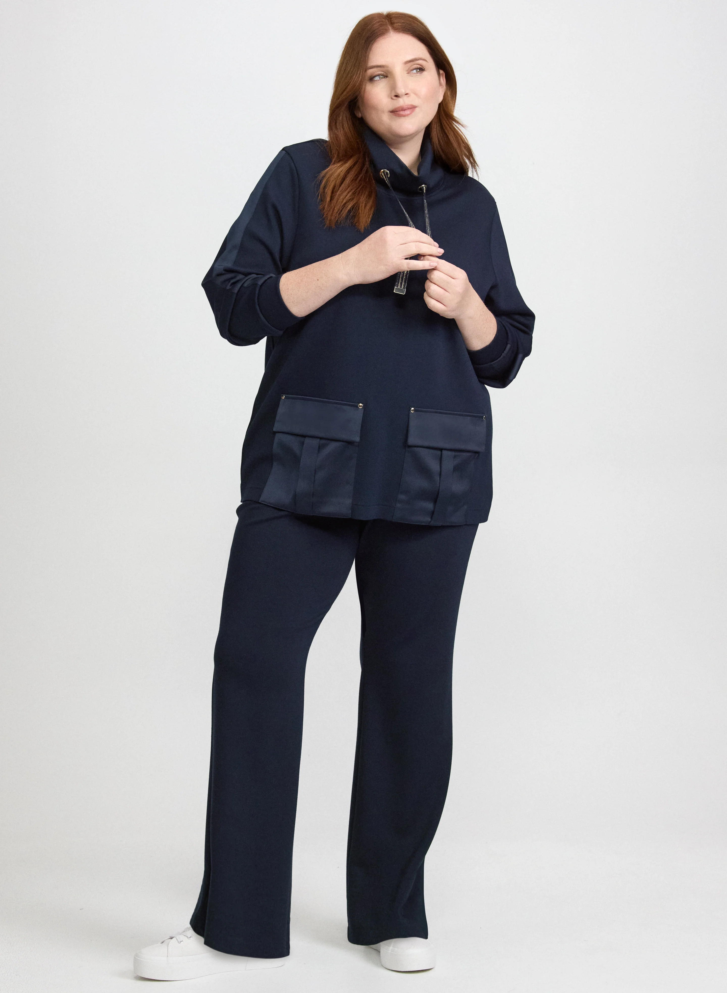 Satin Cargo Pocket Top - Image 3