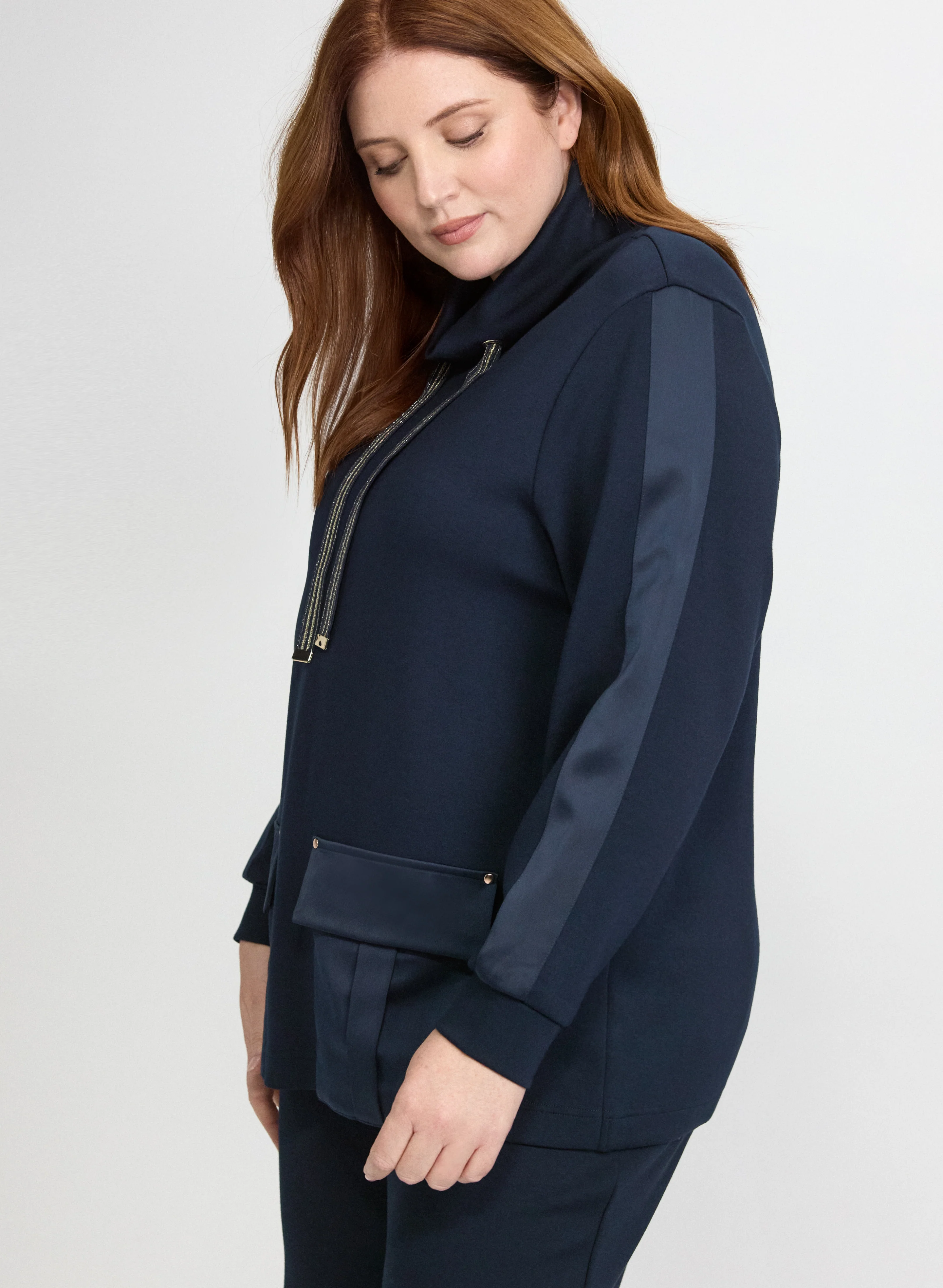 Satin Cargo Pocket Top - Image 2