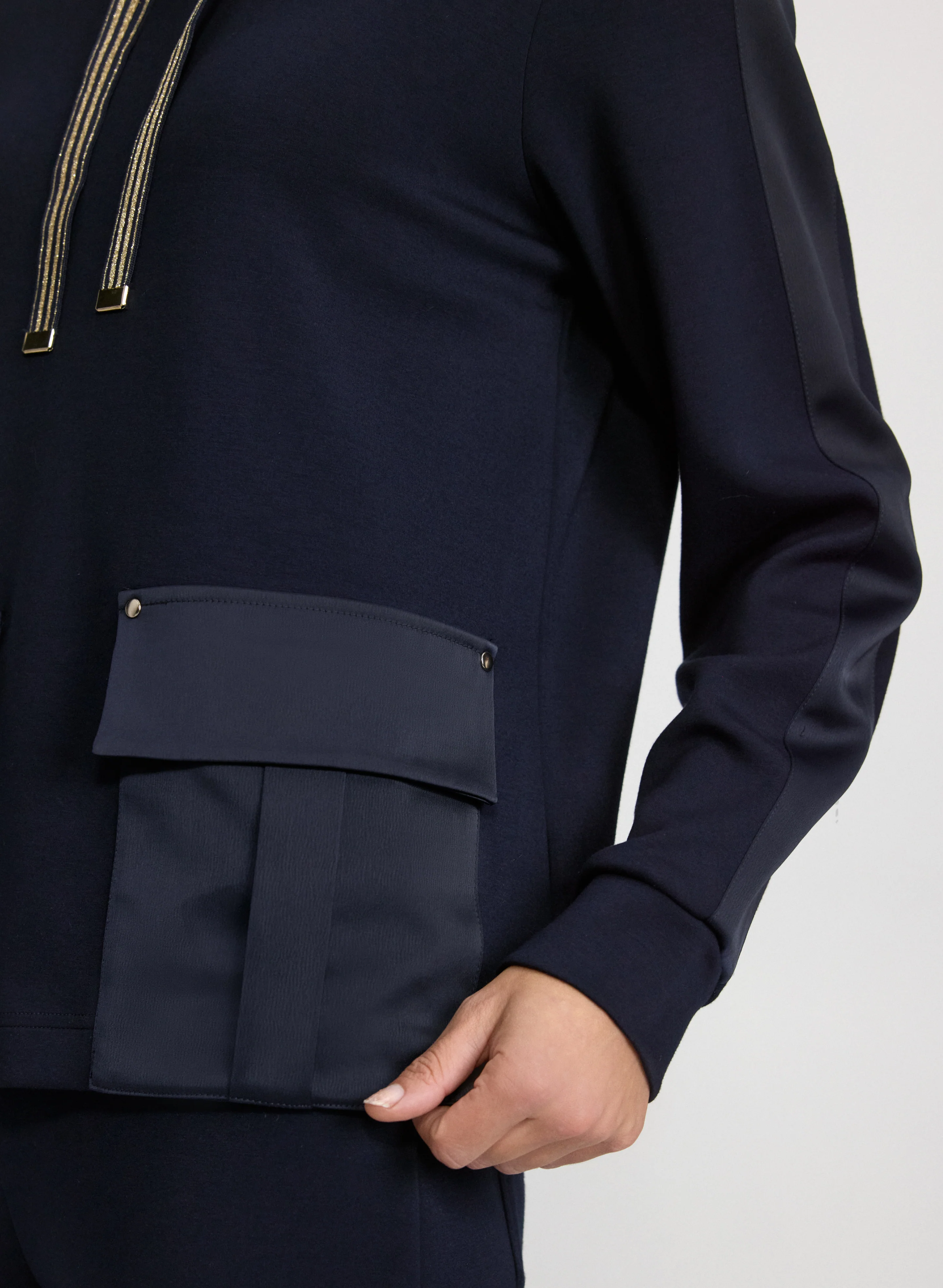 Satin Cargo Pocket Top - Image 6