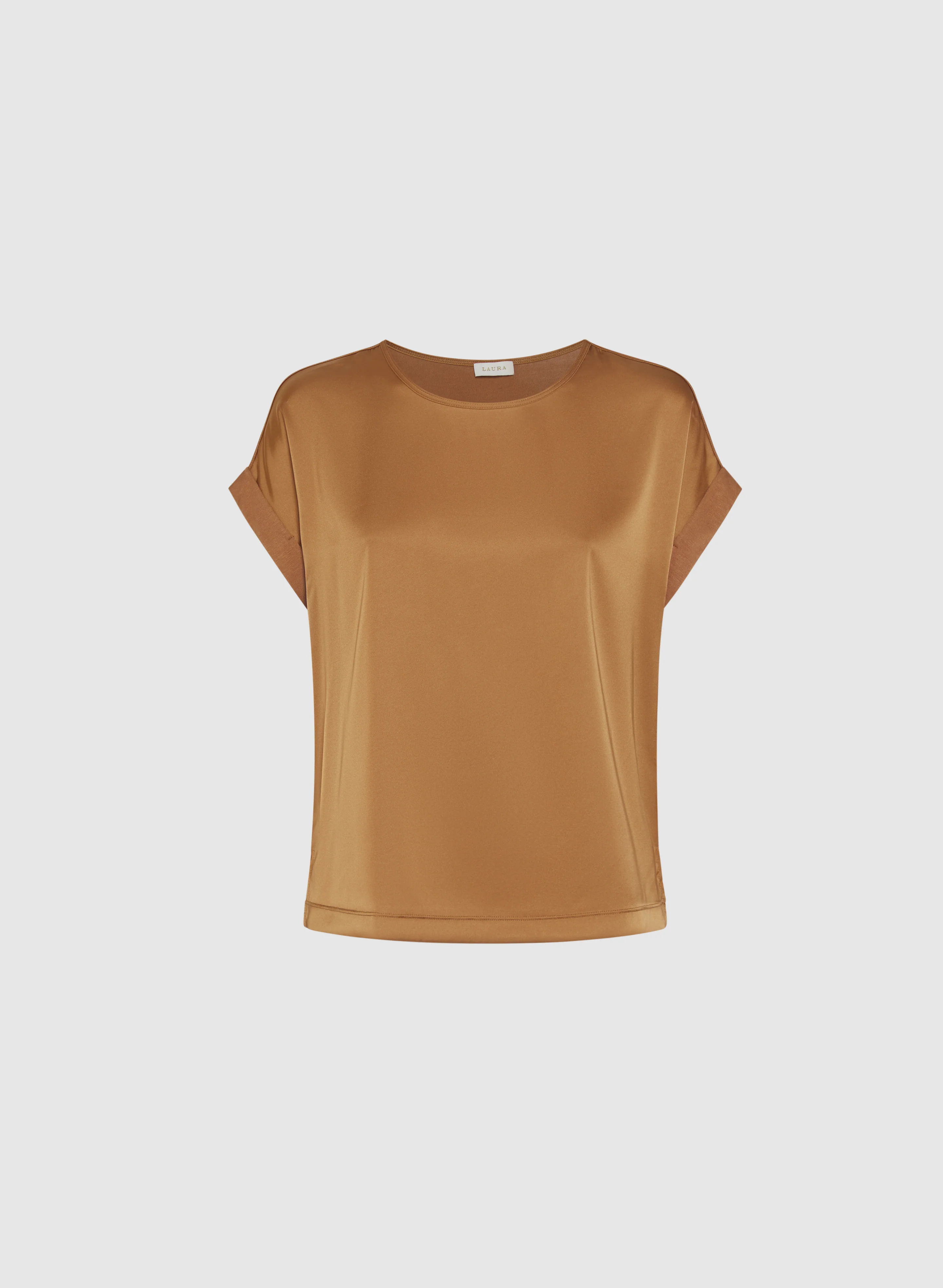 Satin Drop Shoulder Top - Image 6