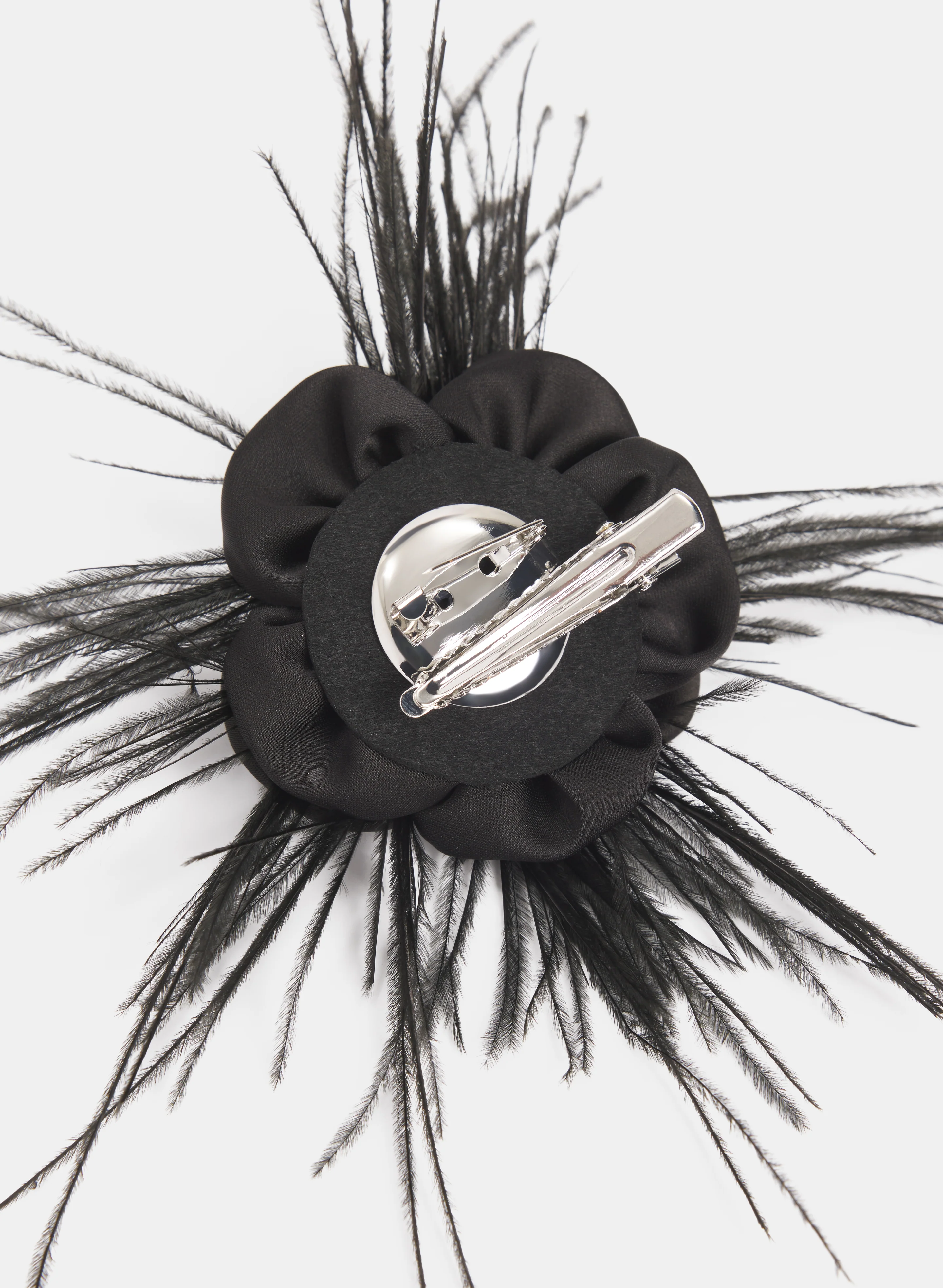 Satin Flower Brooch - Image 2