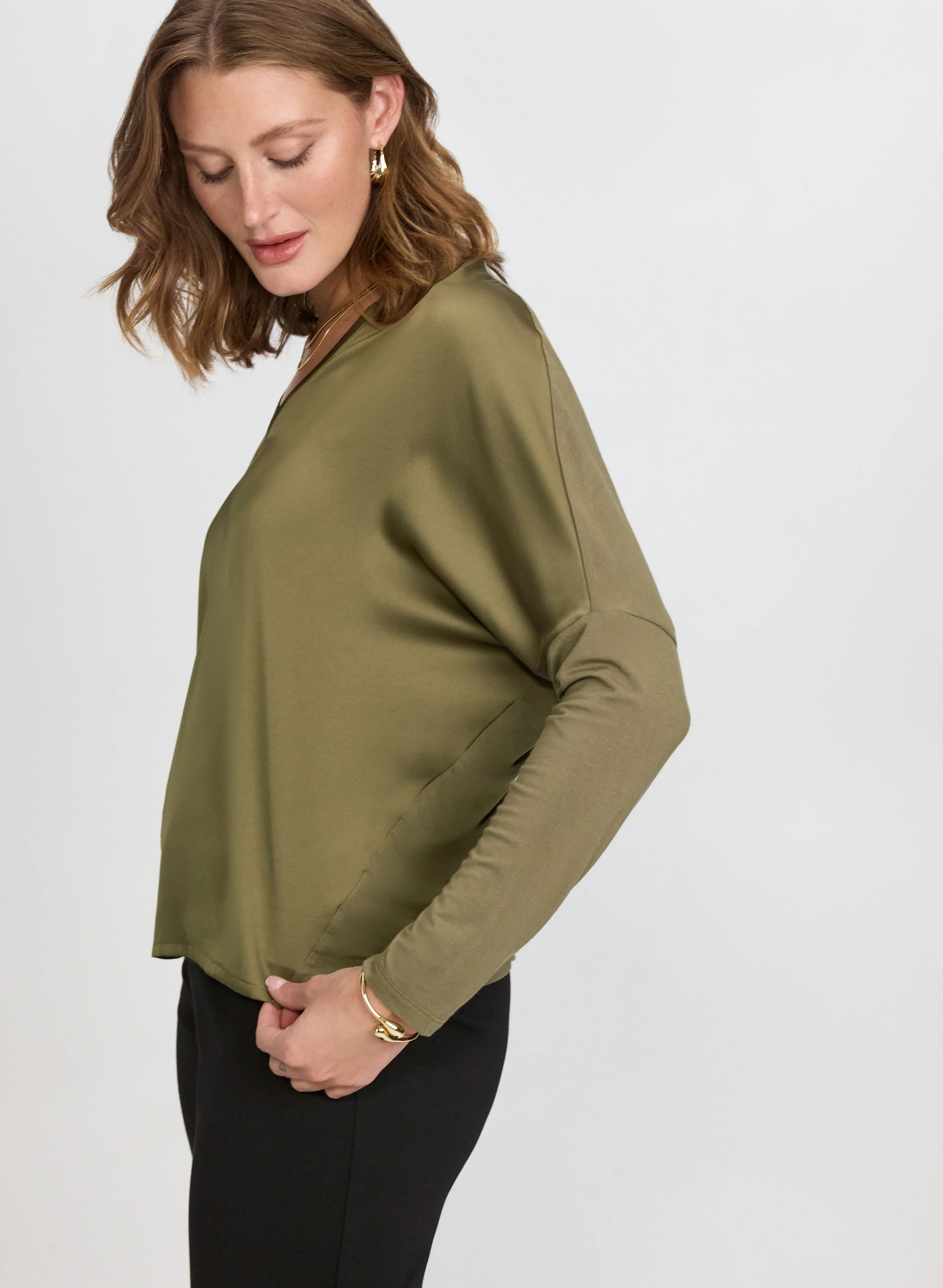 Satin Front Top - Image 2