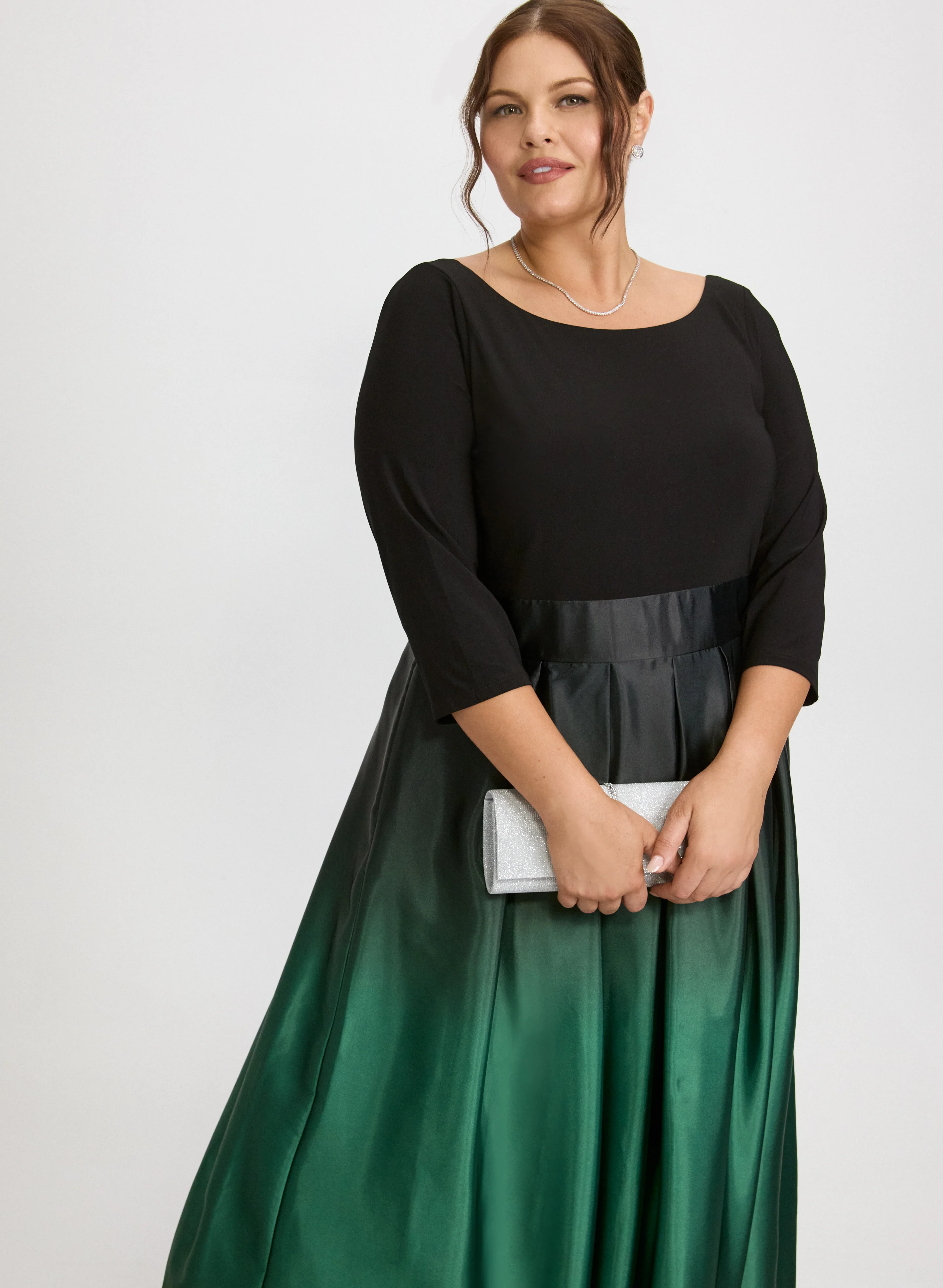 Satin Ombre Dress - Image 4