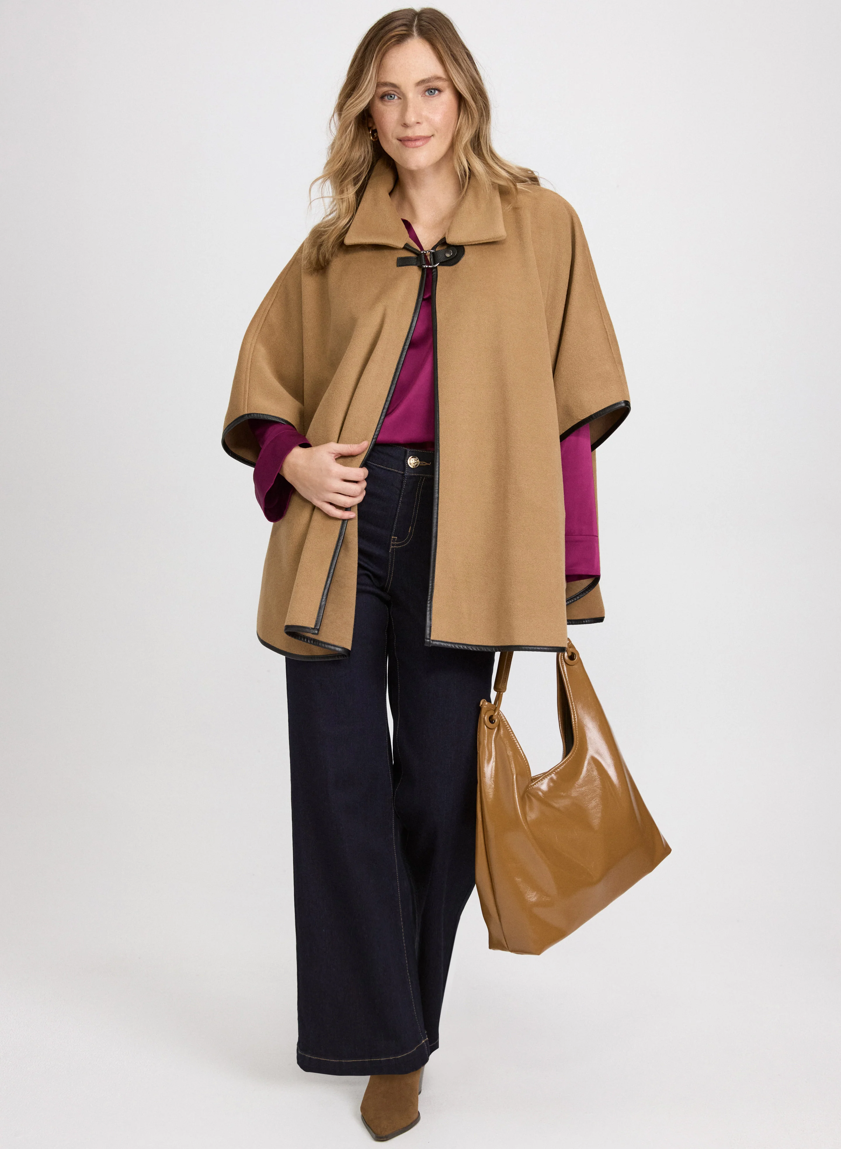 Satin Polo-Neck Blouse - Image 8