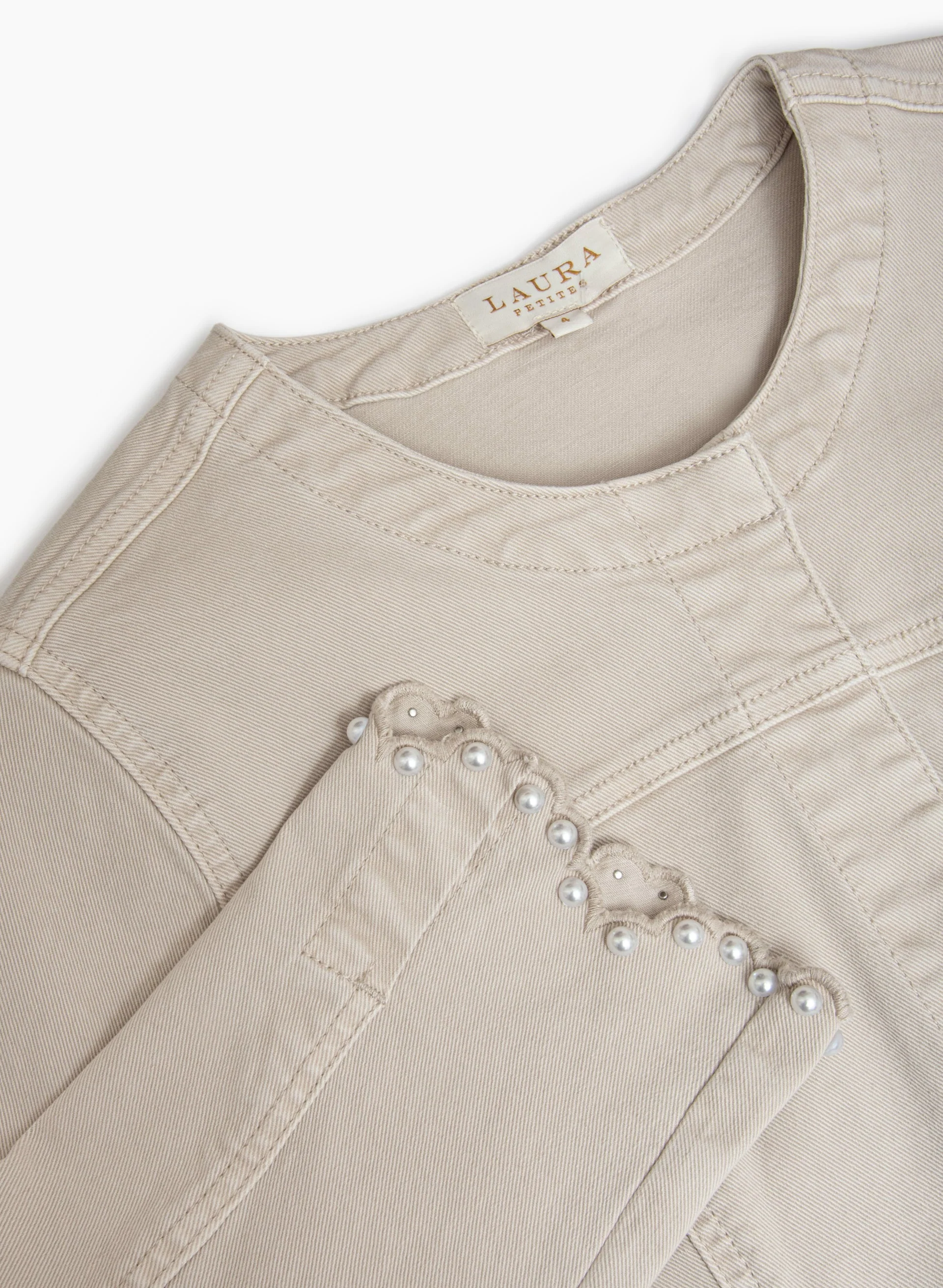 Scalloped Hem Jacket - Image 7