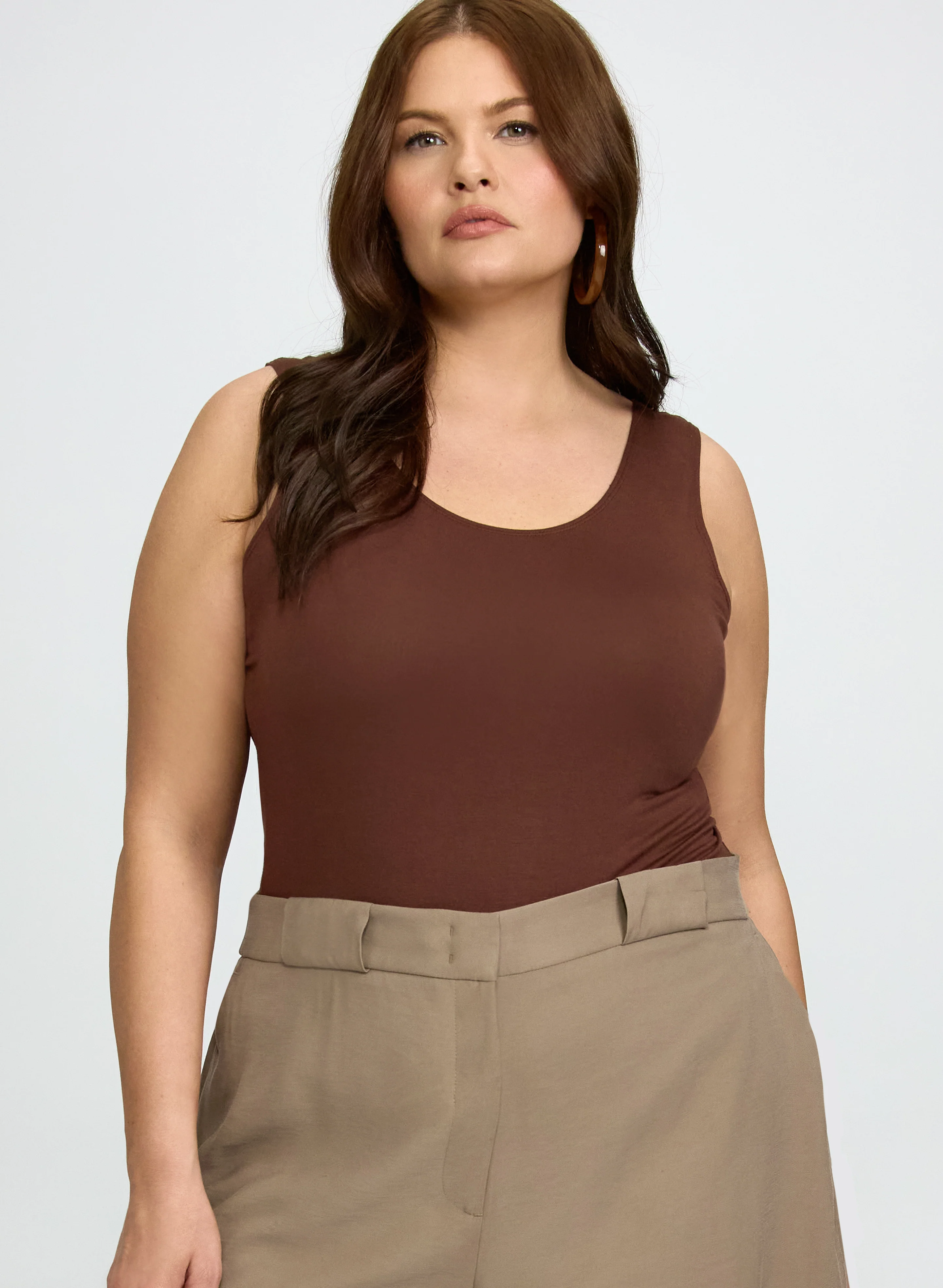 Scoop Neck Tank Top
