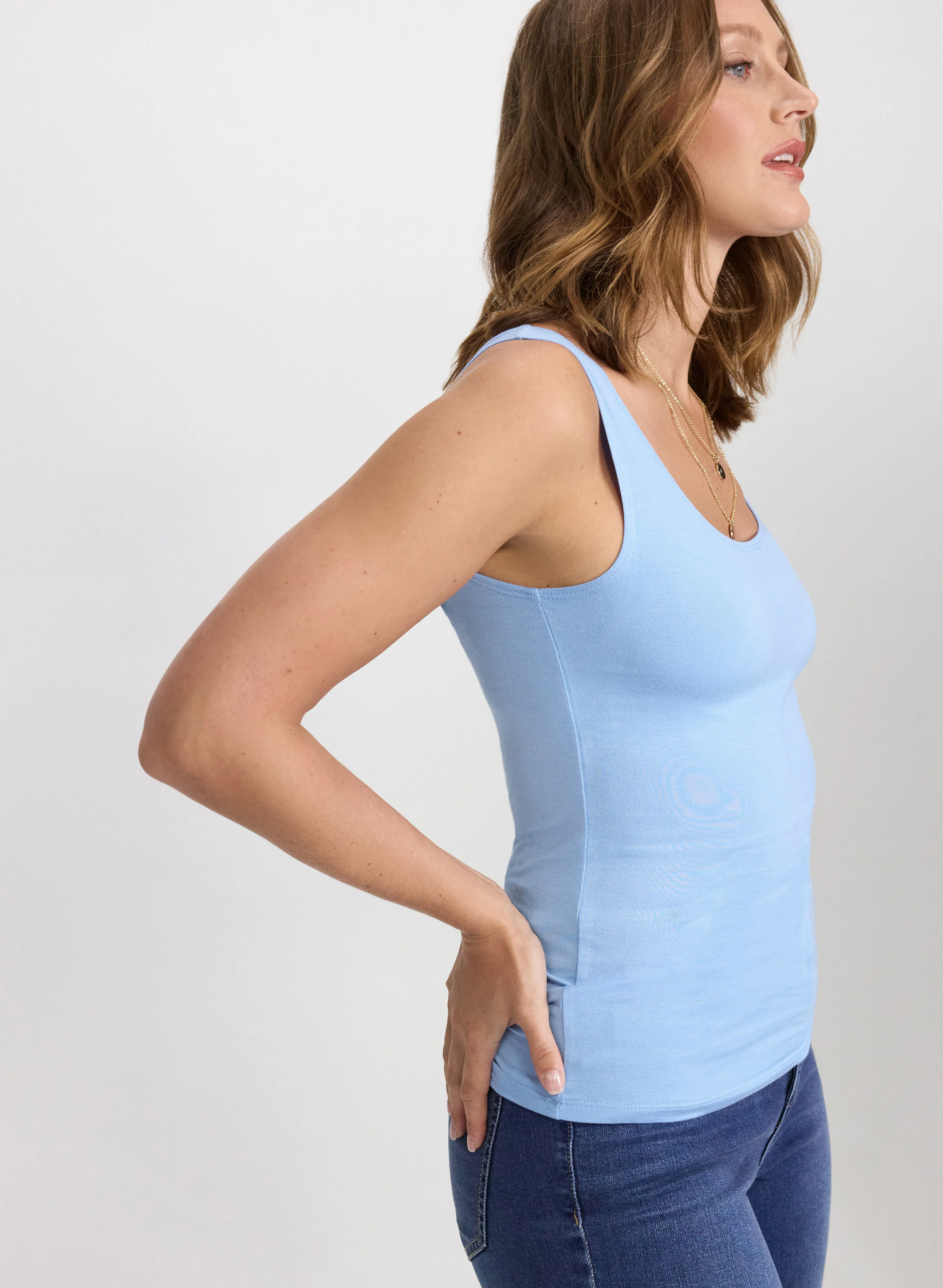 Scoop Neck Tank Top