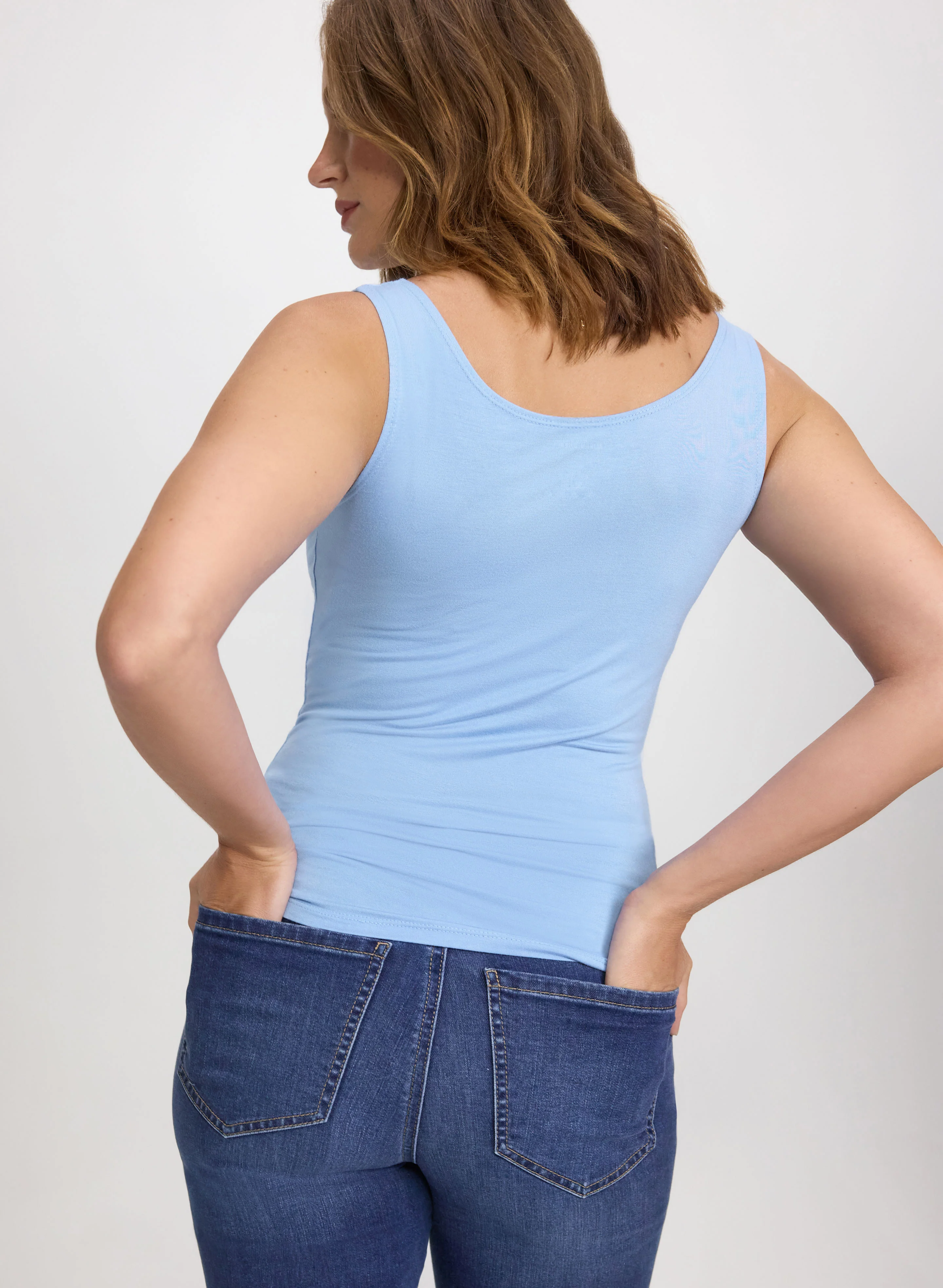 Scoop Neck Tank Top - Image 4