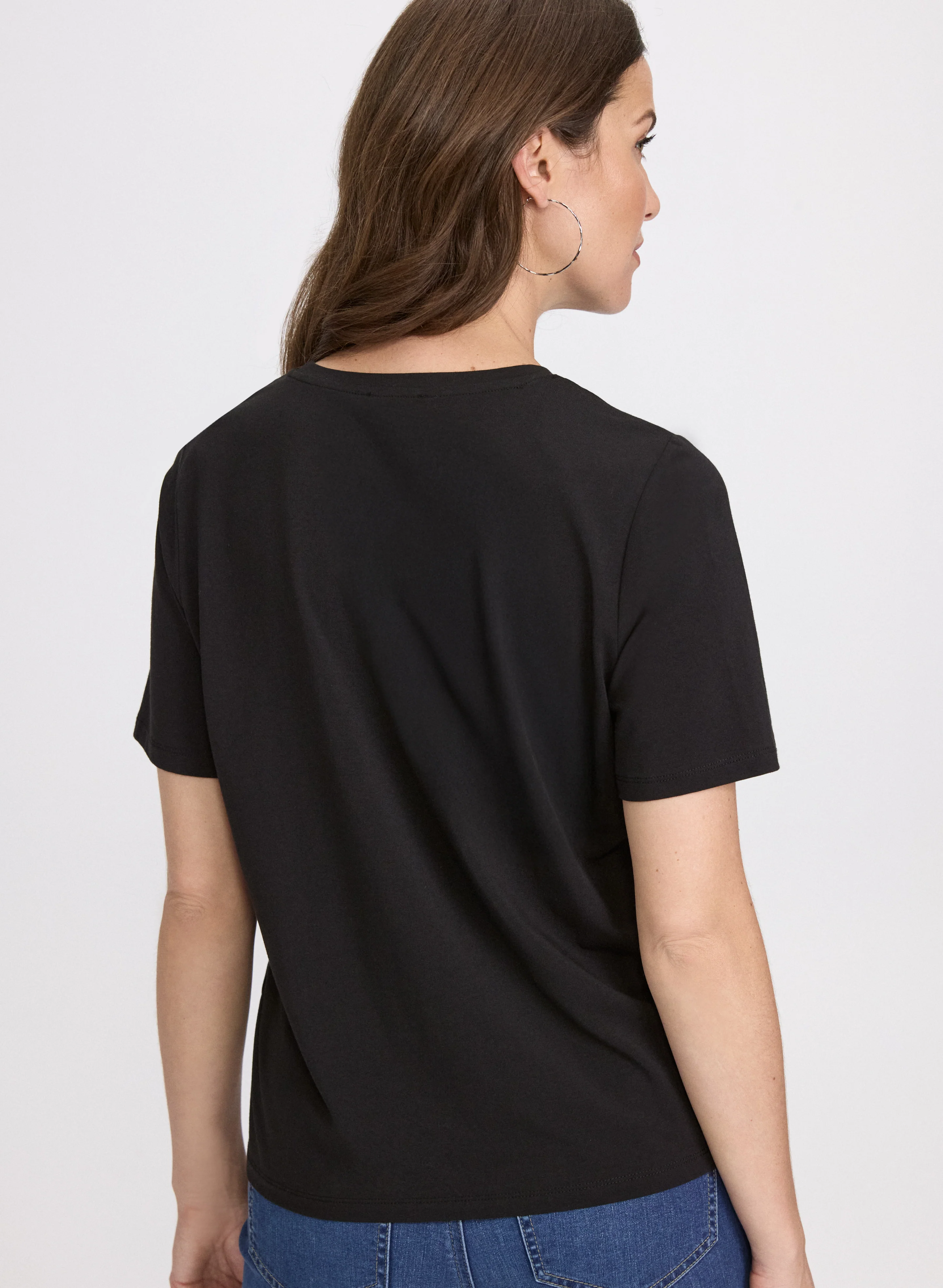 Script Print T-Shirt - Image 2