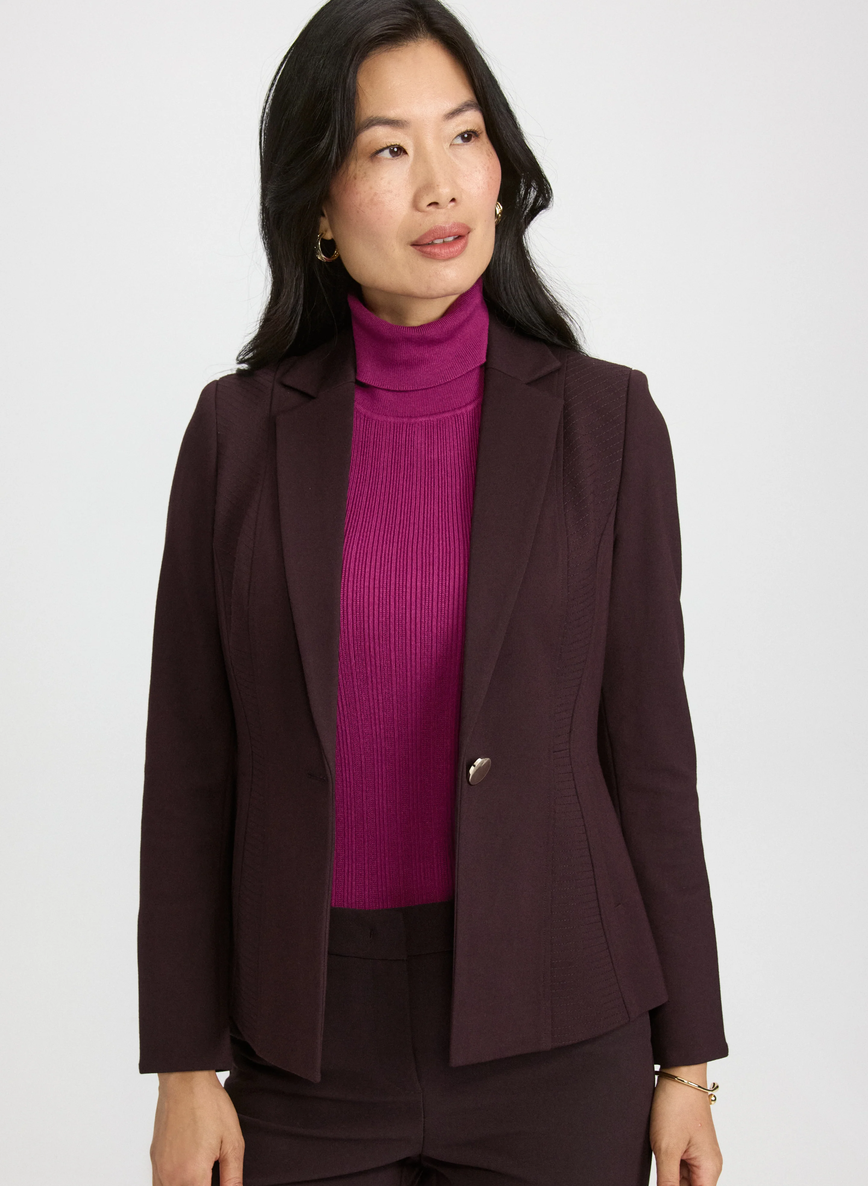Seamed Detail Blazer