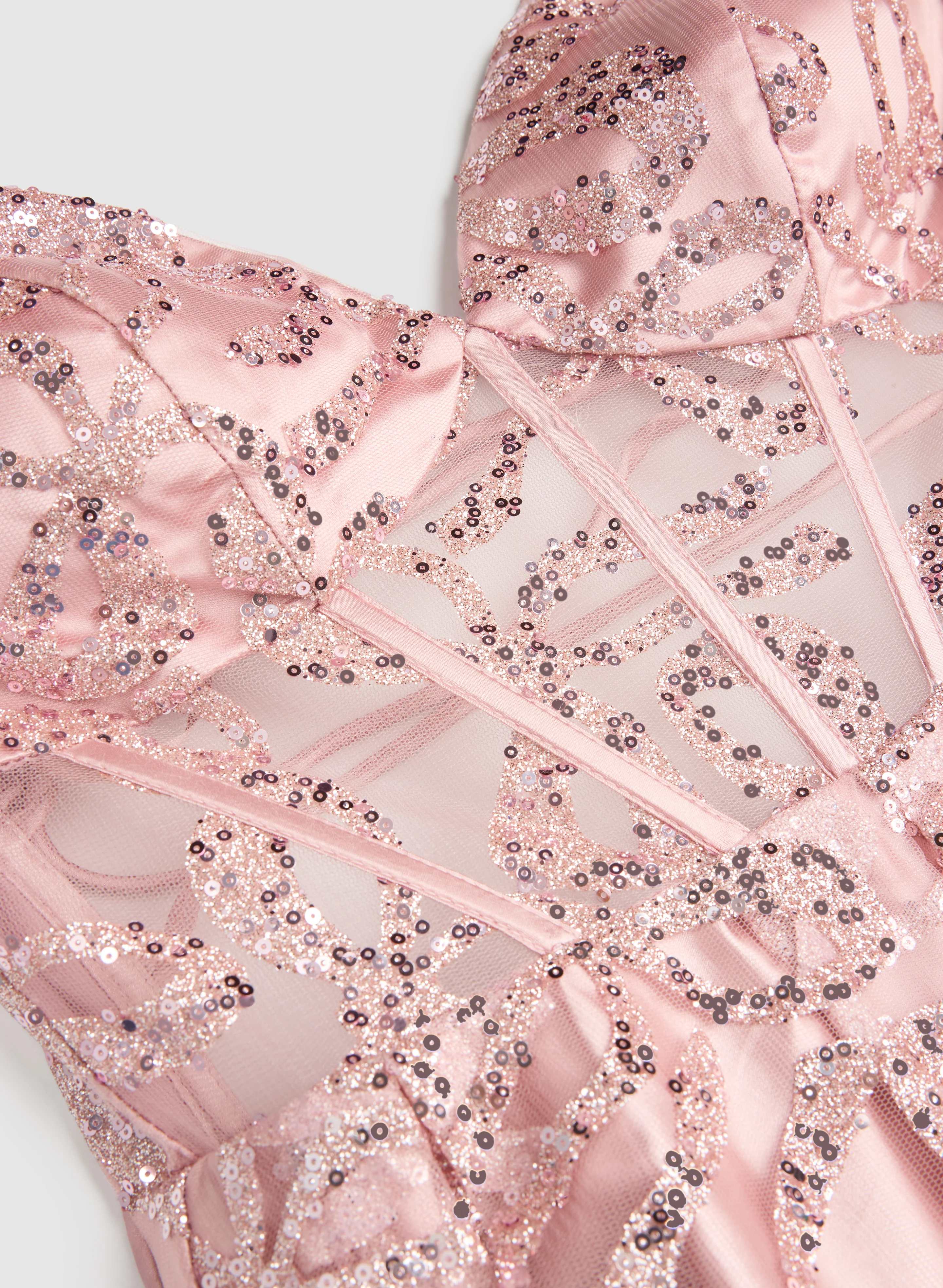 Sequin Corset Gown - Image 8
