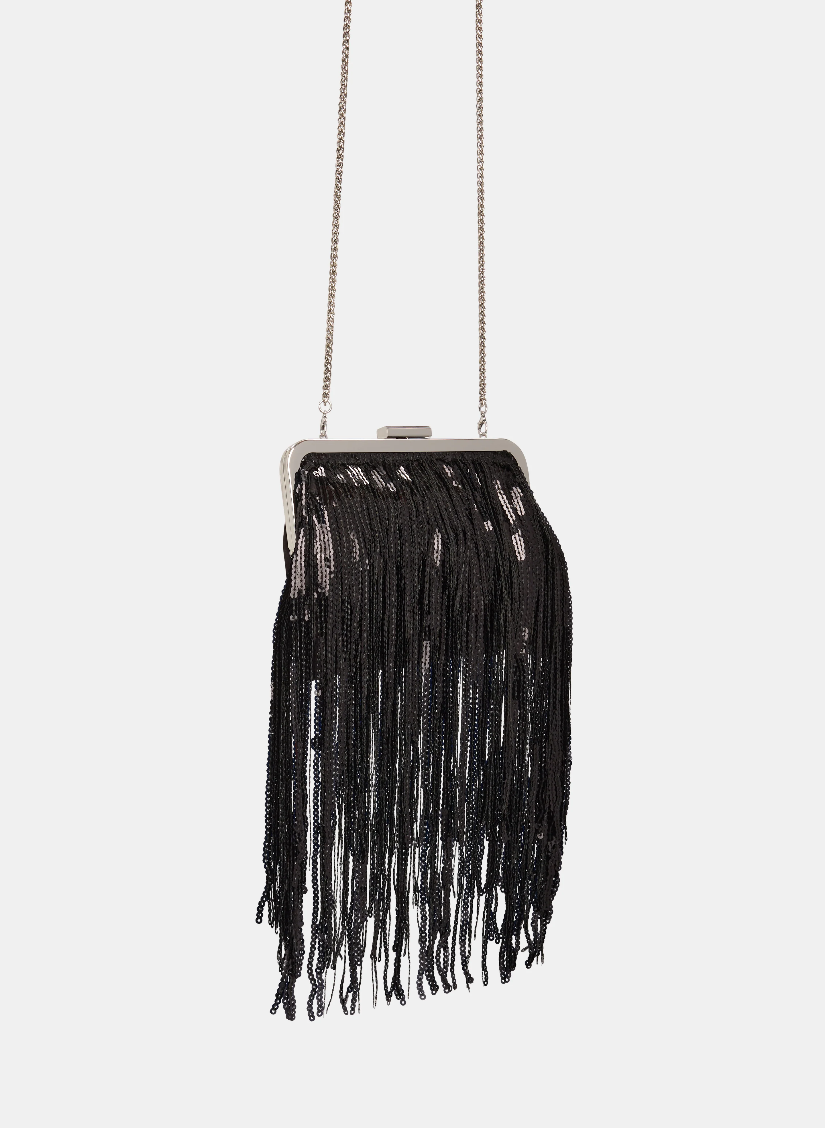 Sequin Fringe Bag - Image 3