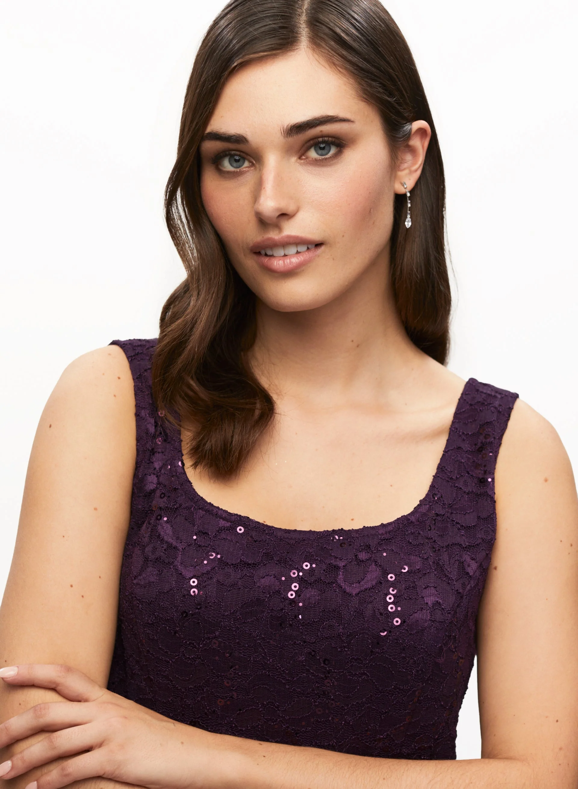 Sequin Lace Dress & Jacket Set - Image 4