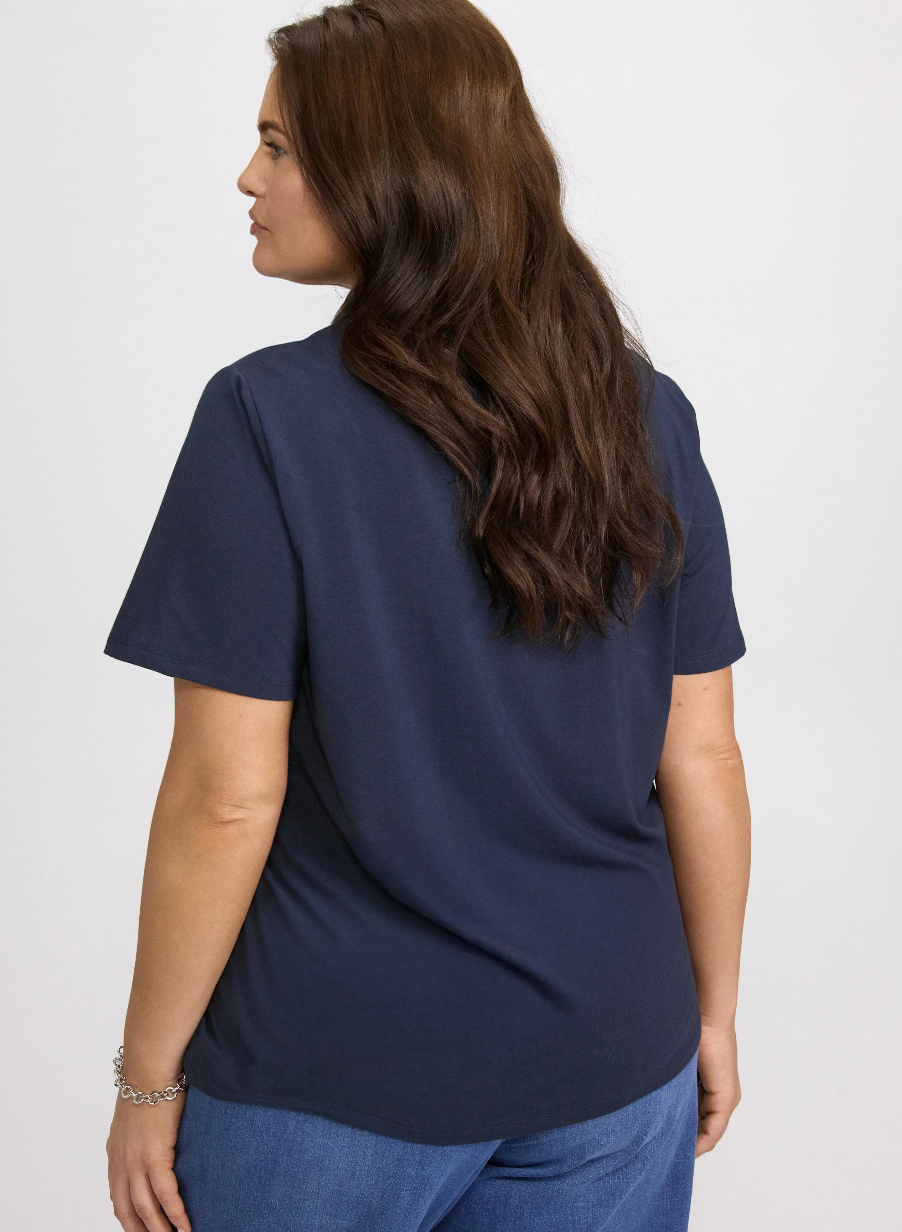 Sequin Pocket T-Shirt - Image 4
