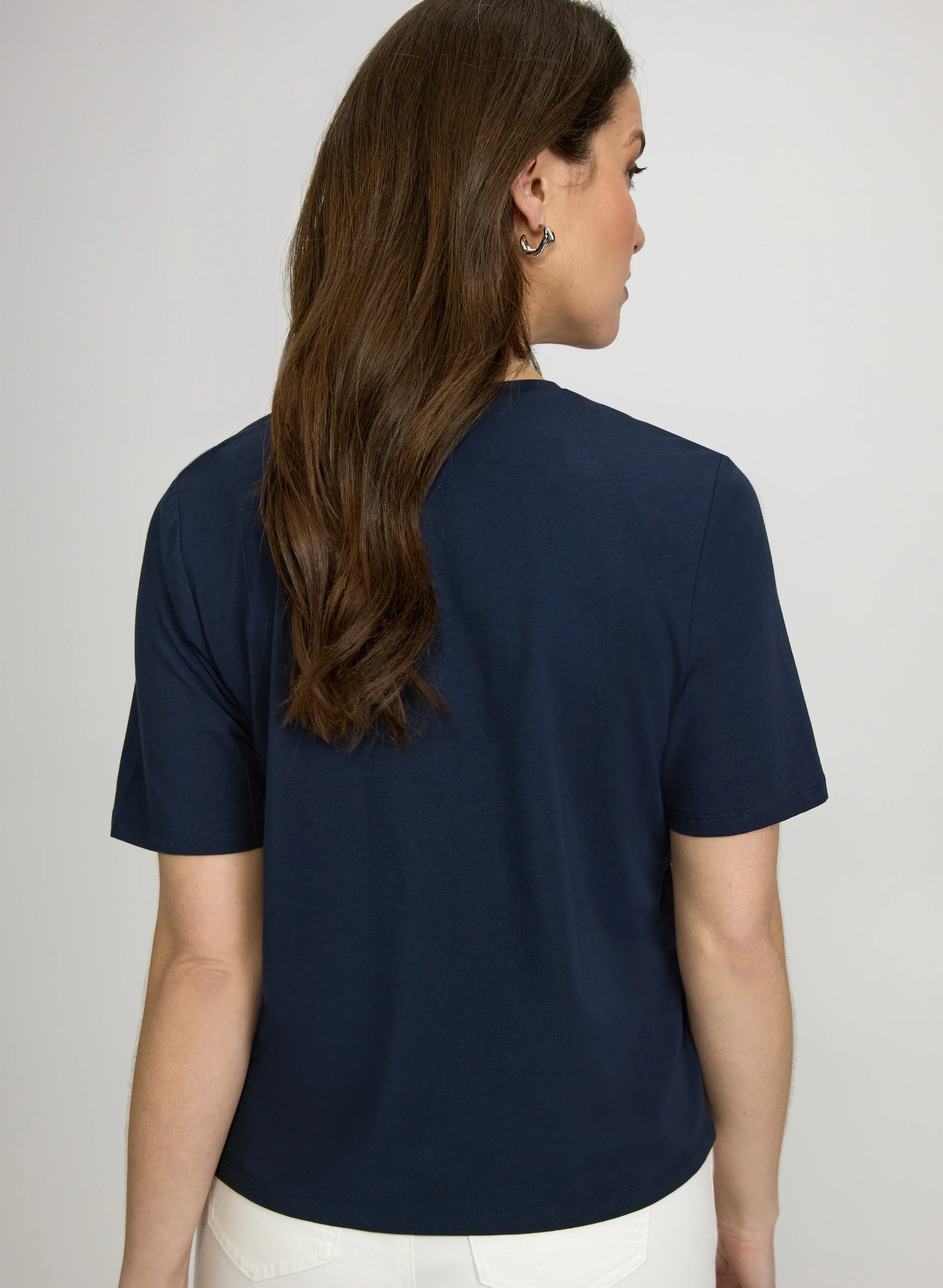 Sequin Pocket T-Shirt - Image 5