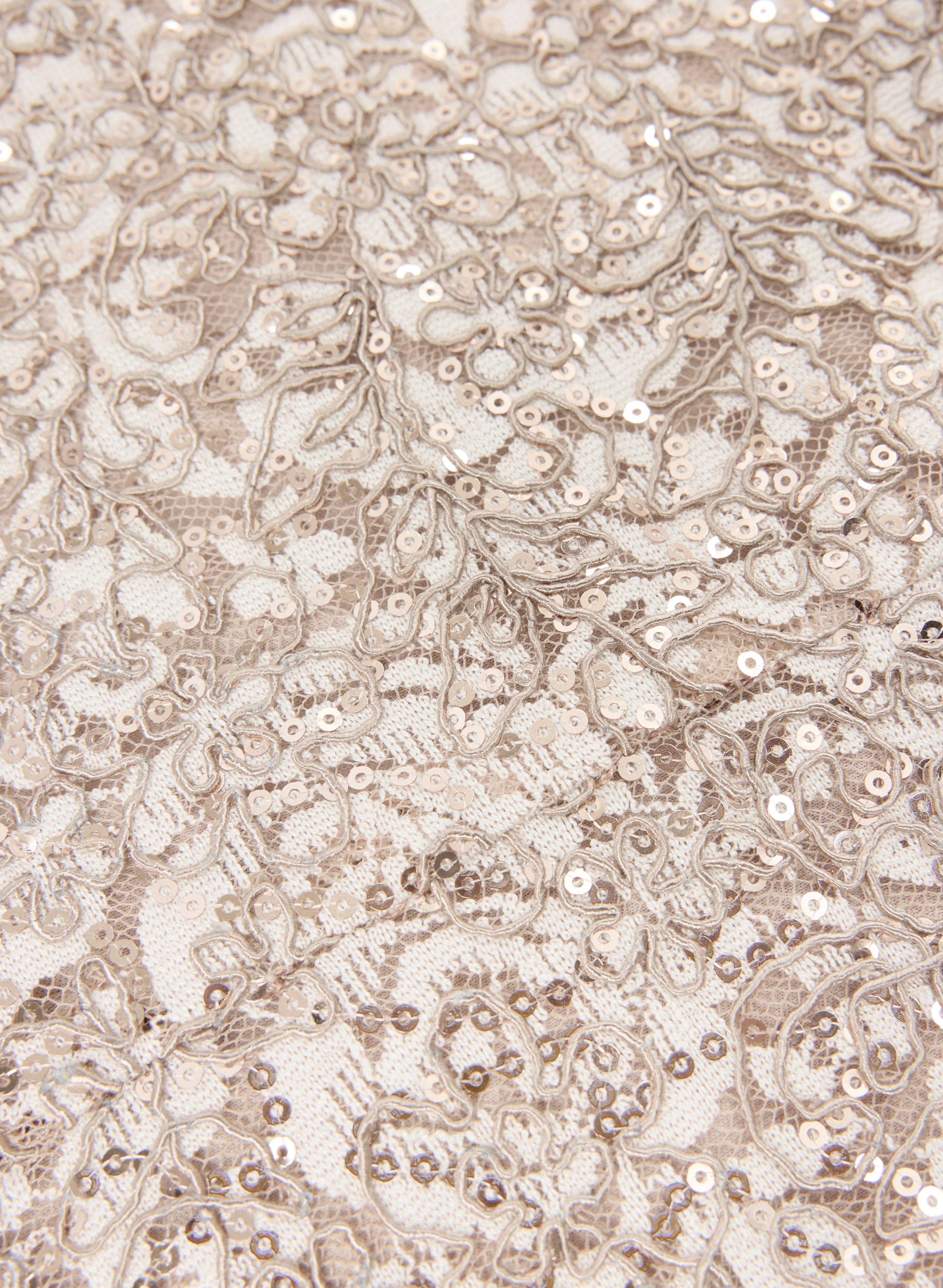 Sequined Lace Dress - Image 7