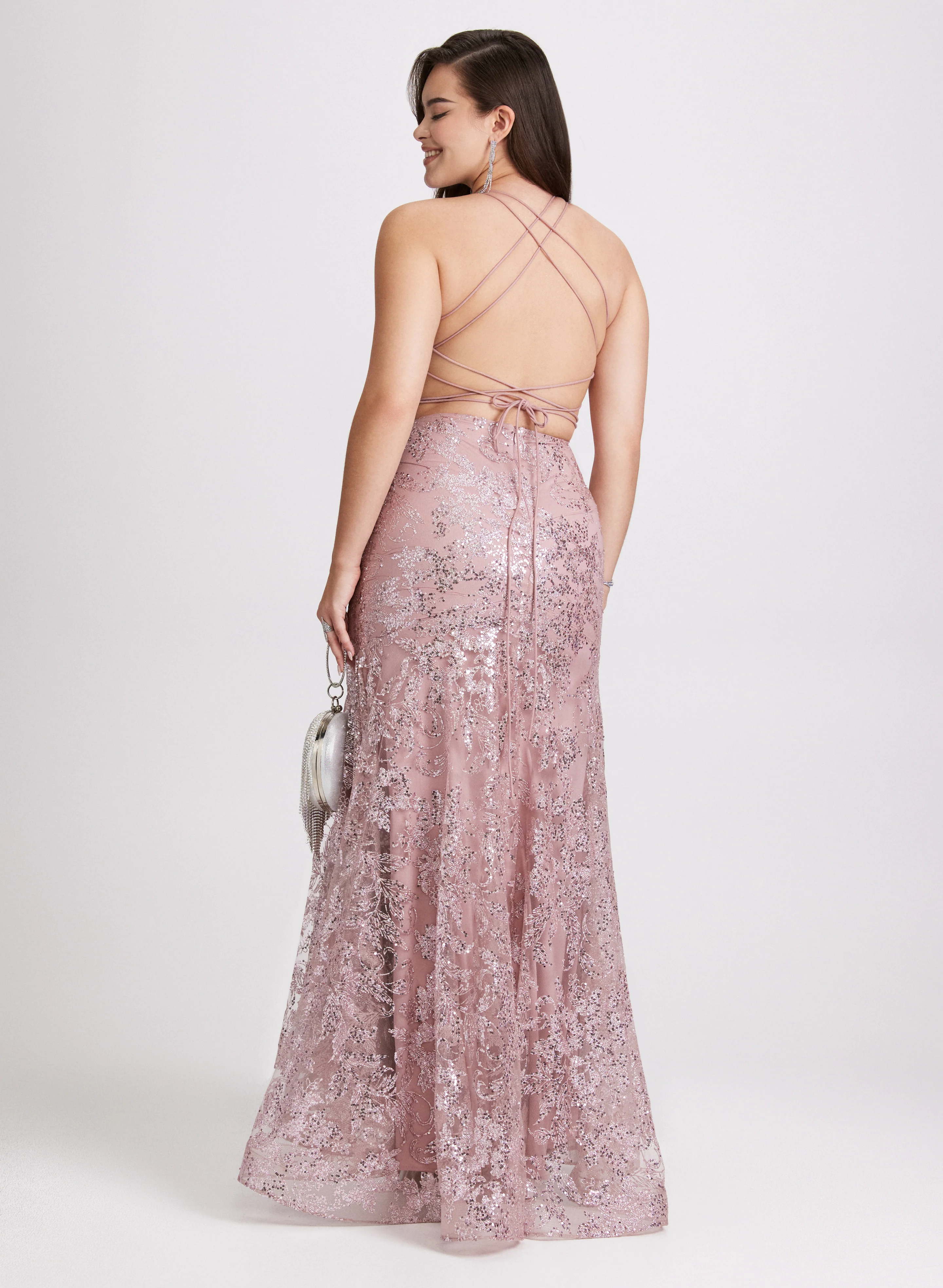 Sequined Mermaid Dress - Image 3