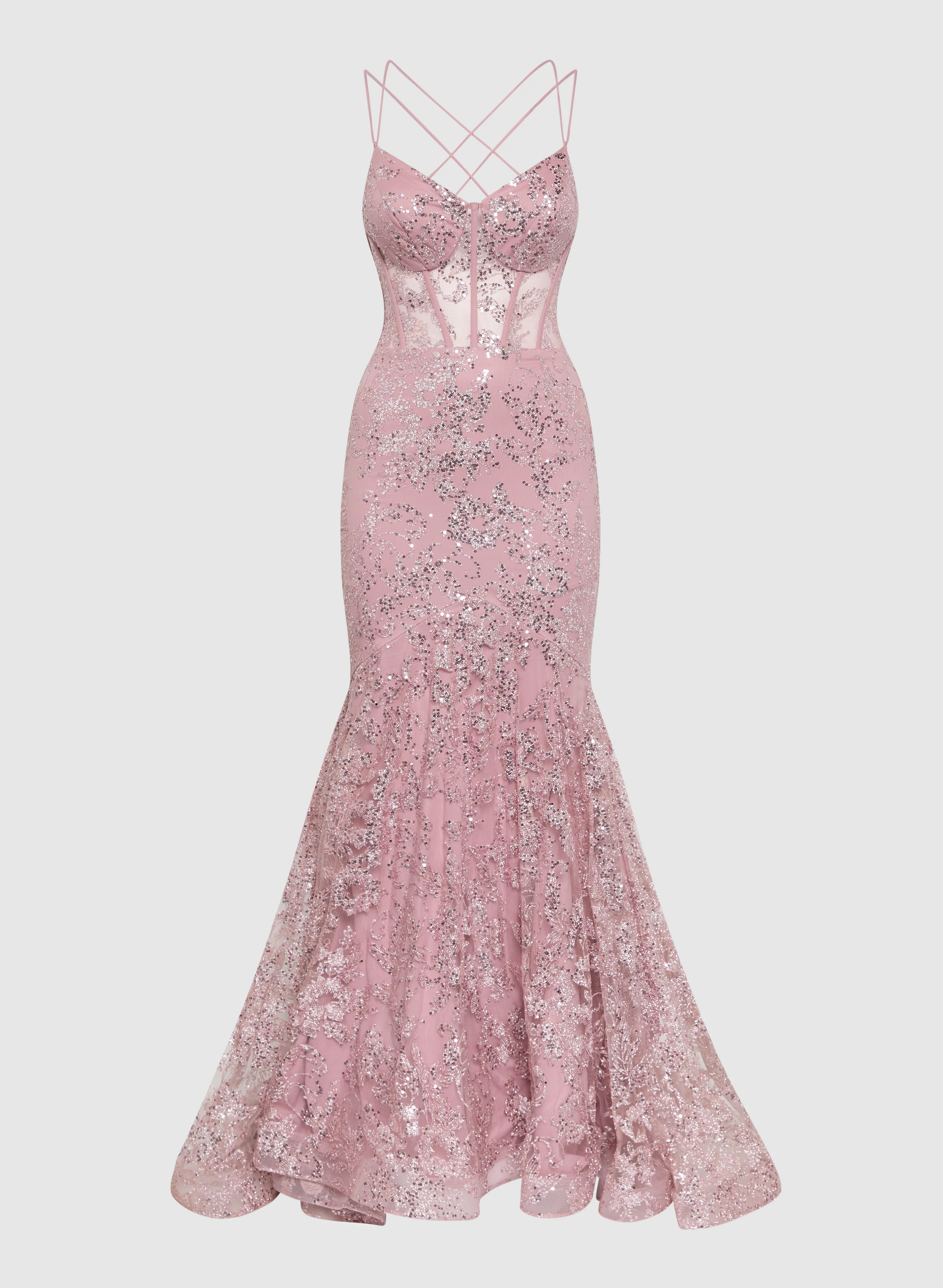 Sequined Mermaid Dress - Image 7