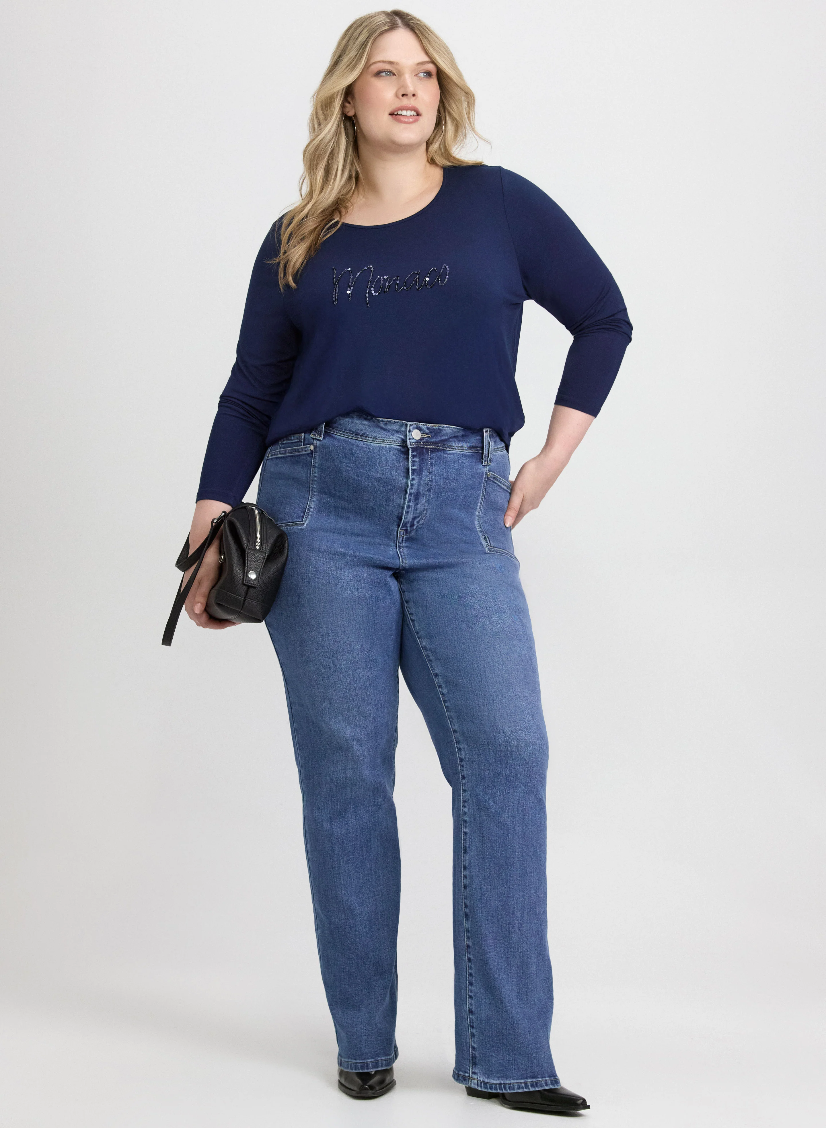 Sequined Script Top - Image 3