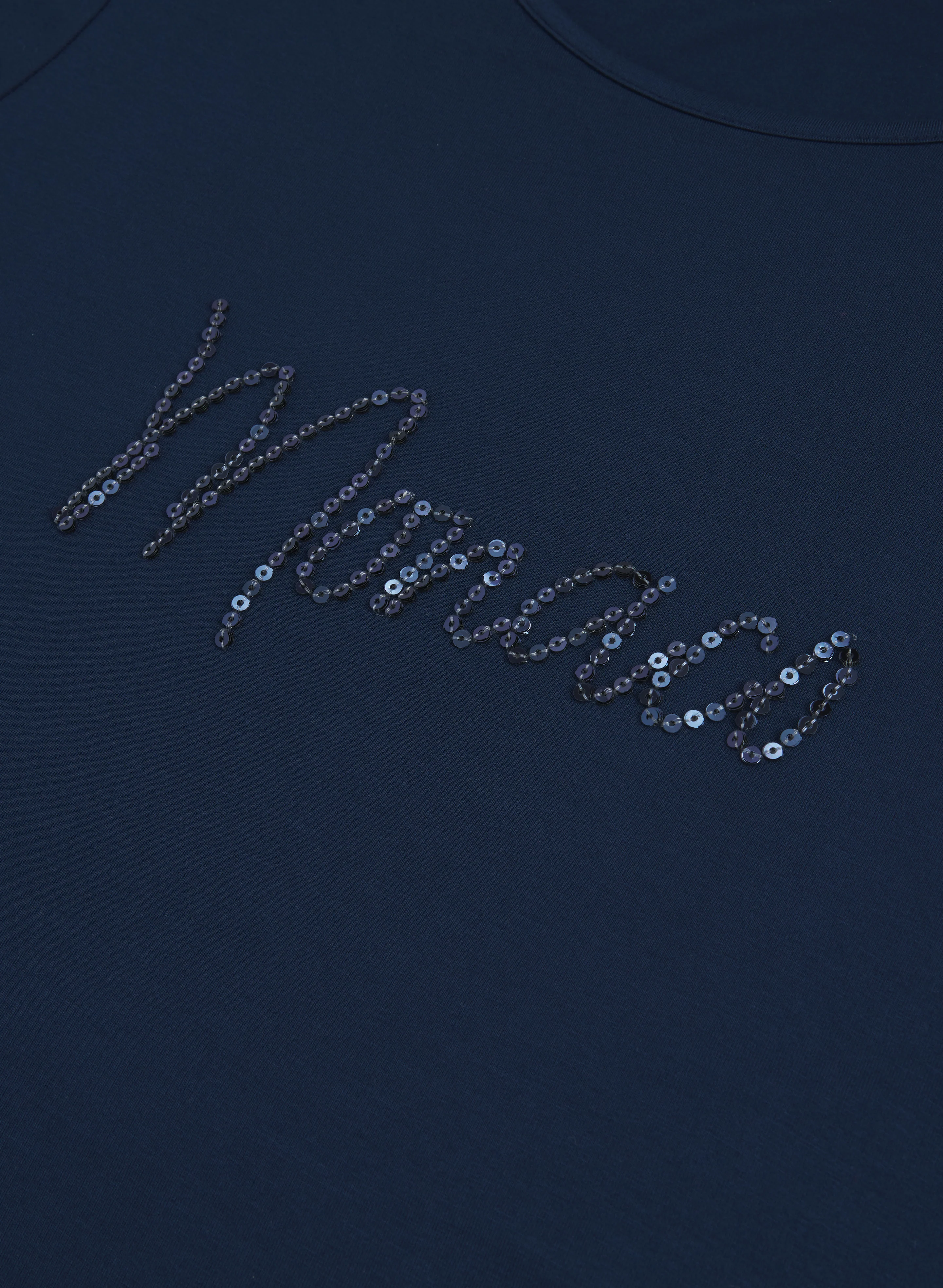 Sequined Script Top - Image 7