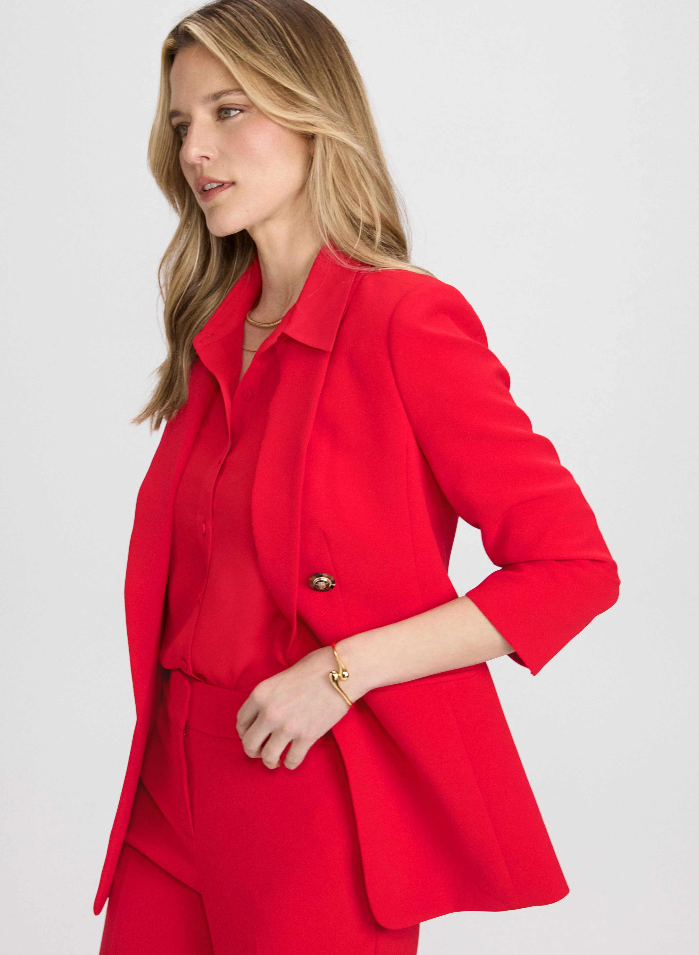 Shawl Collar Blazer - Image 3