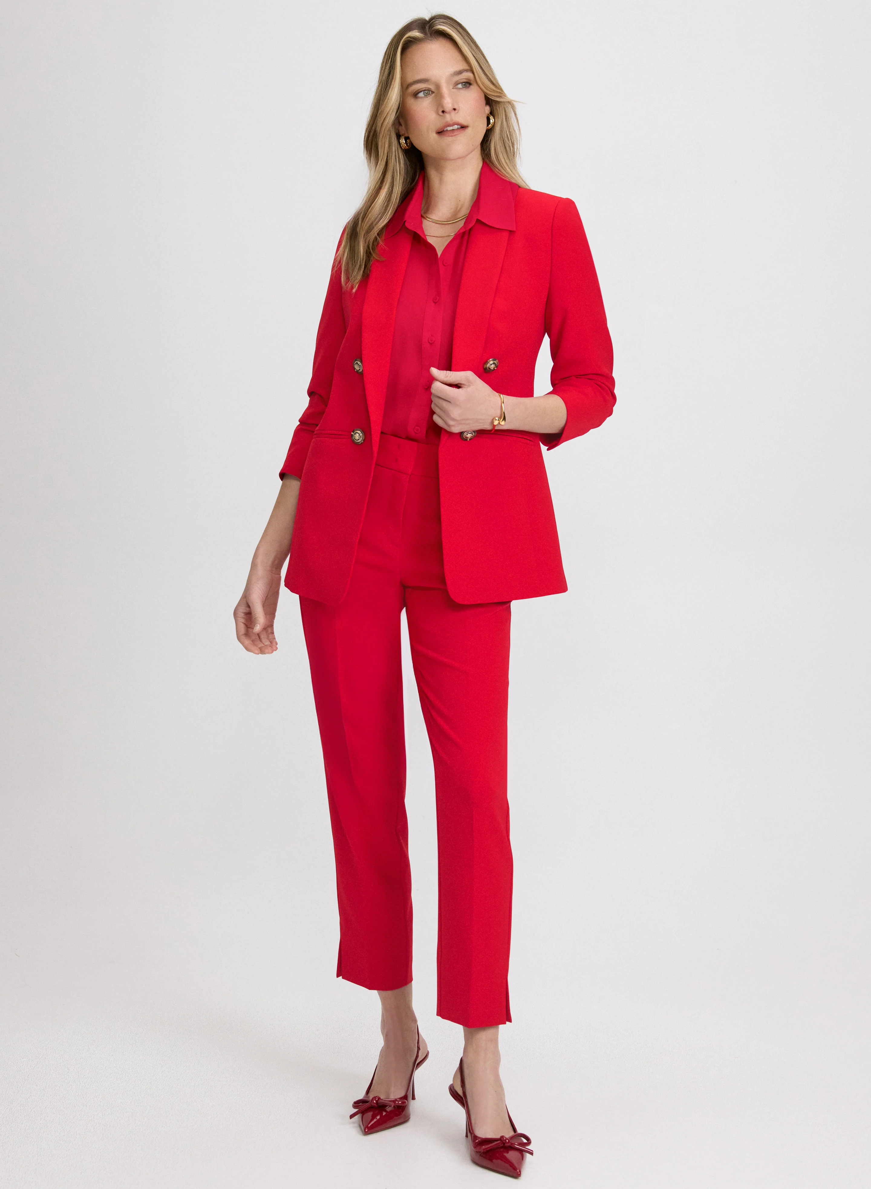 Shawl Collar Blazer - Image 5