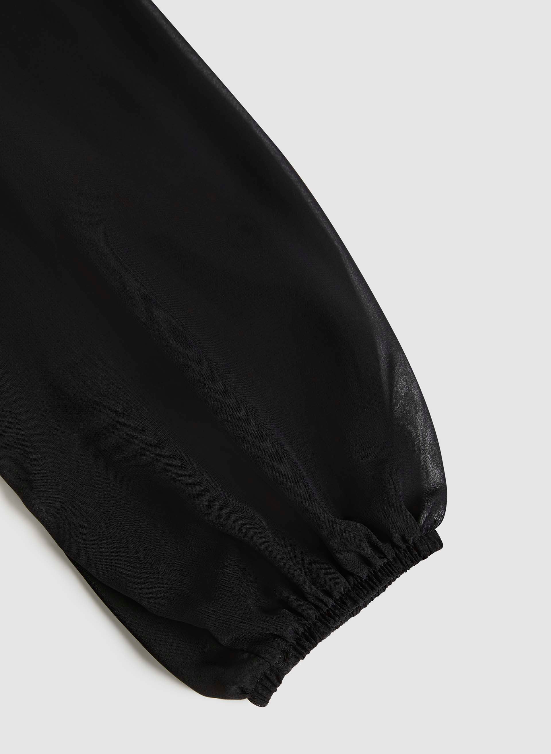 Sheer Chiffon Bolero - Image 7