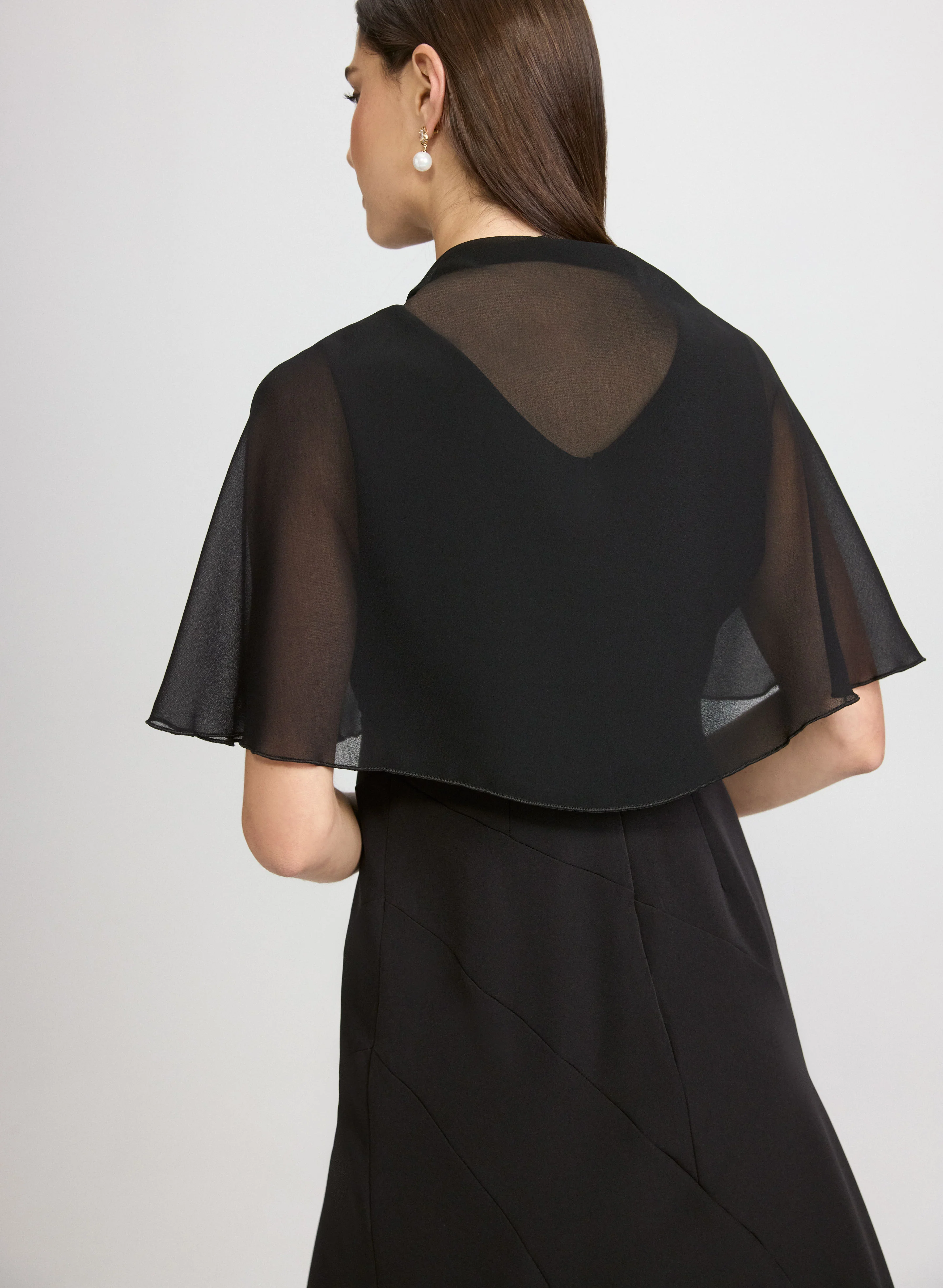 Sheer Chiffon Shawl - Image 2