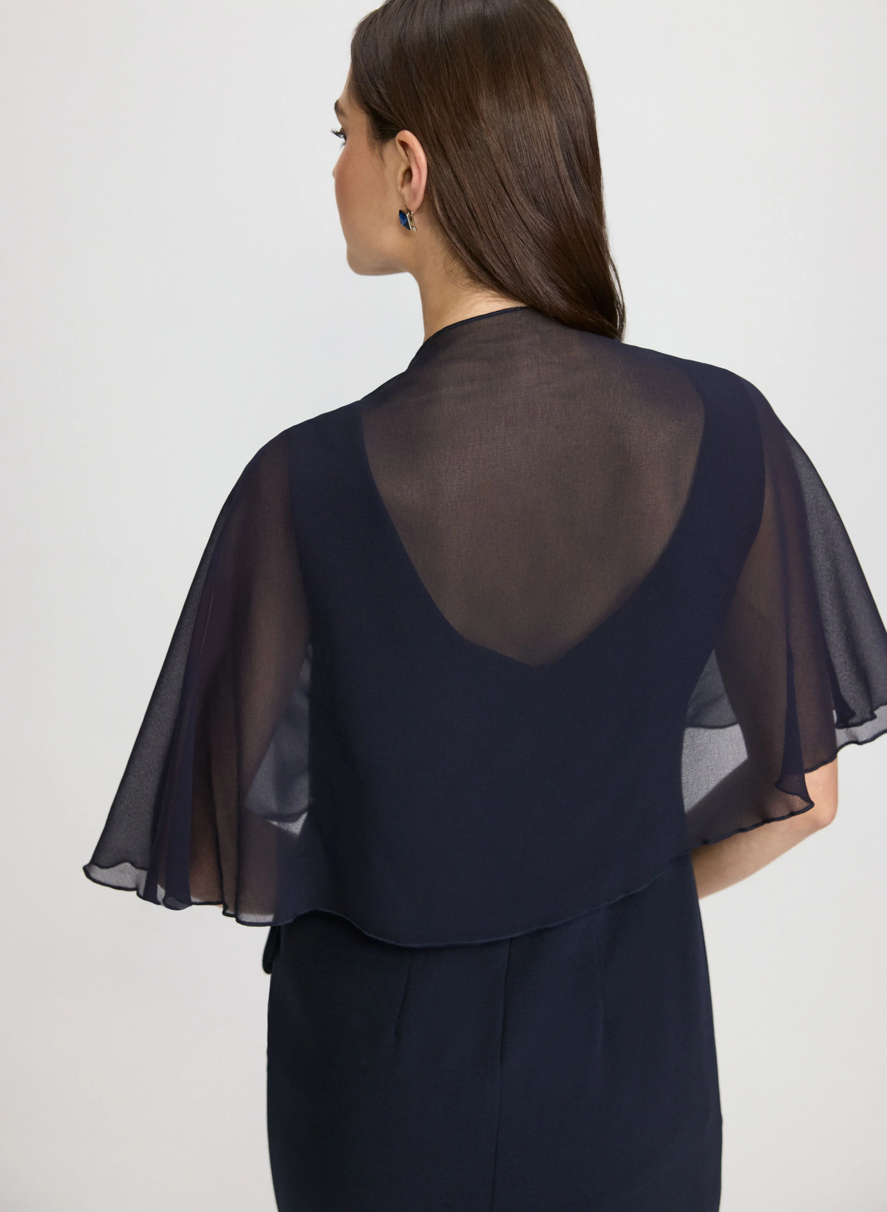 Sheer Chiffon Shawl - Image 2