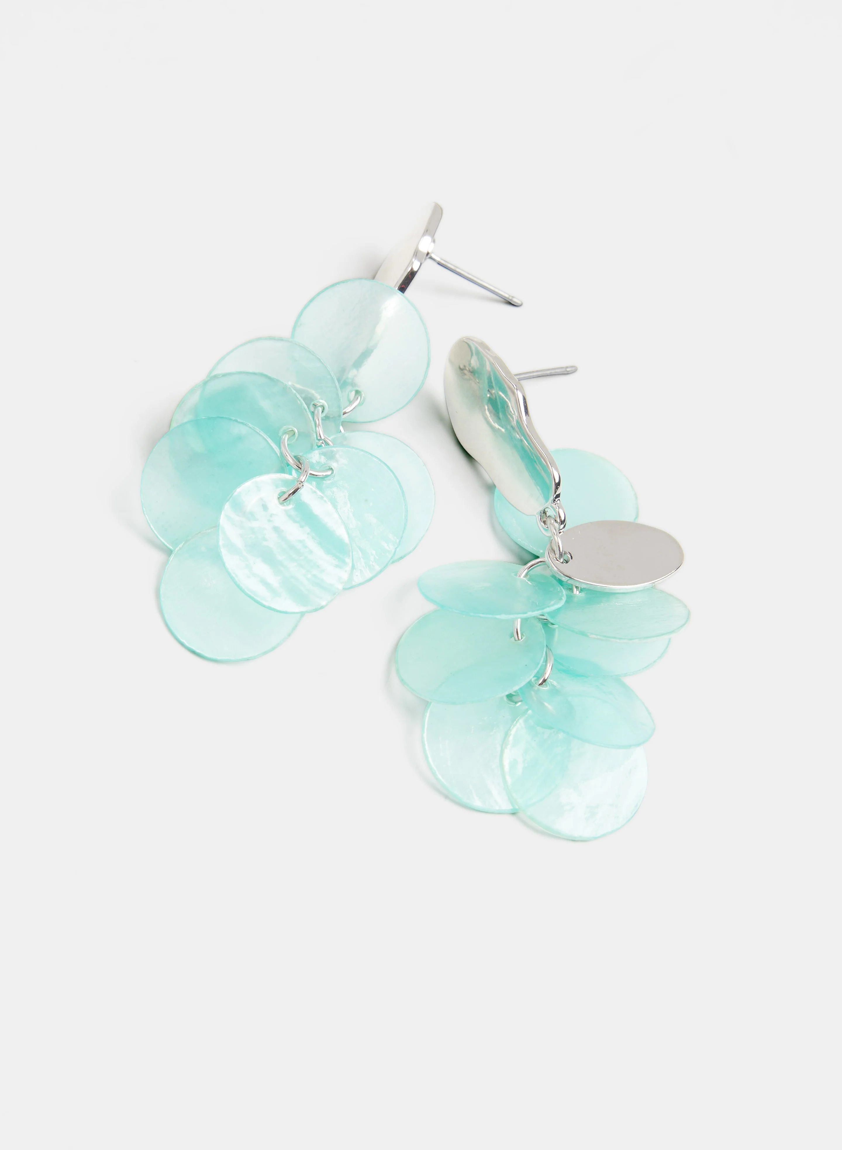 Shell Drop Earrings - Image 2
