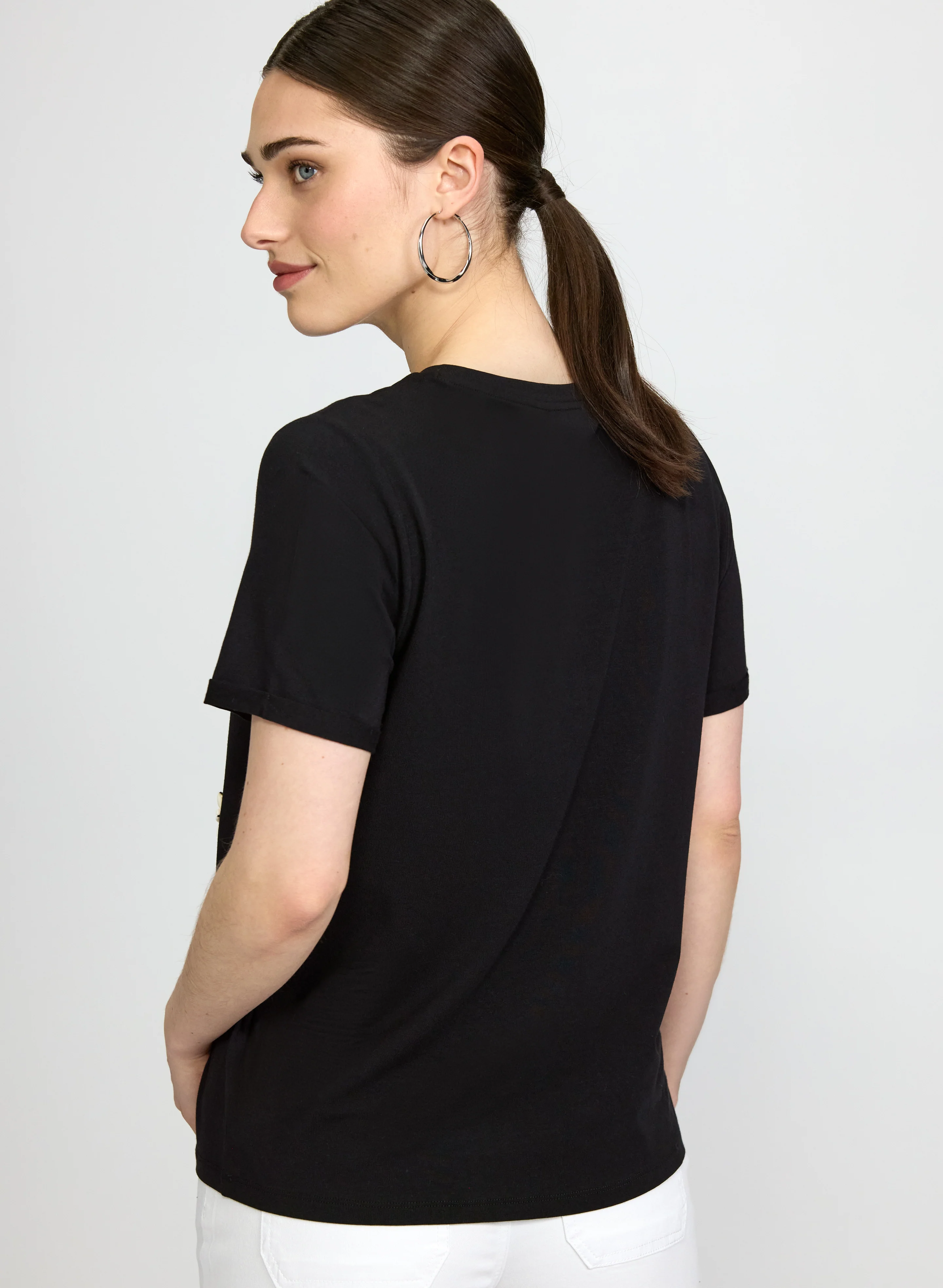 Shell Embellished T-Shirt - Image 5