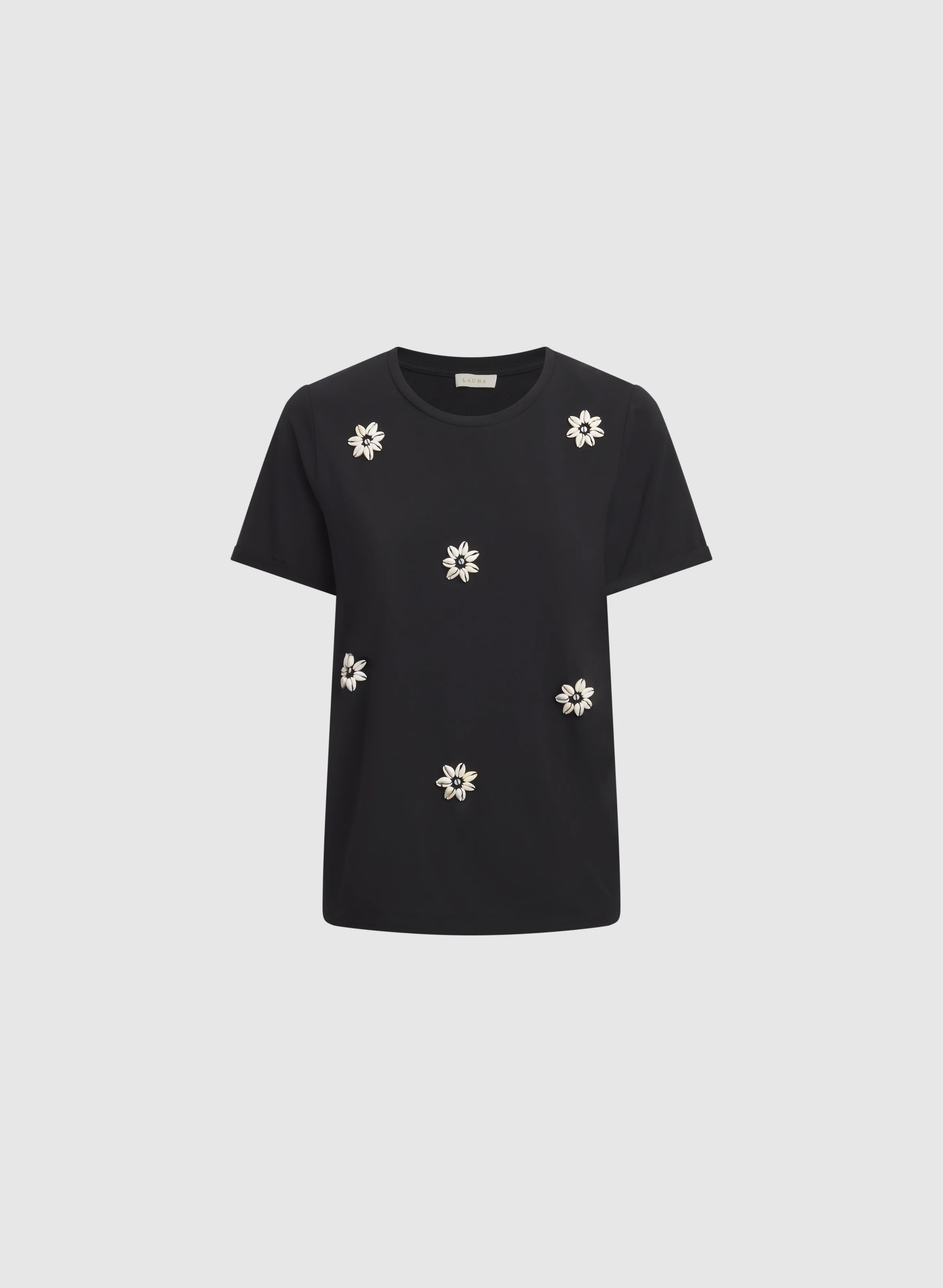Shell Embellished T-Shirt - Image 6