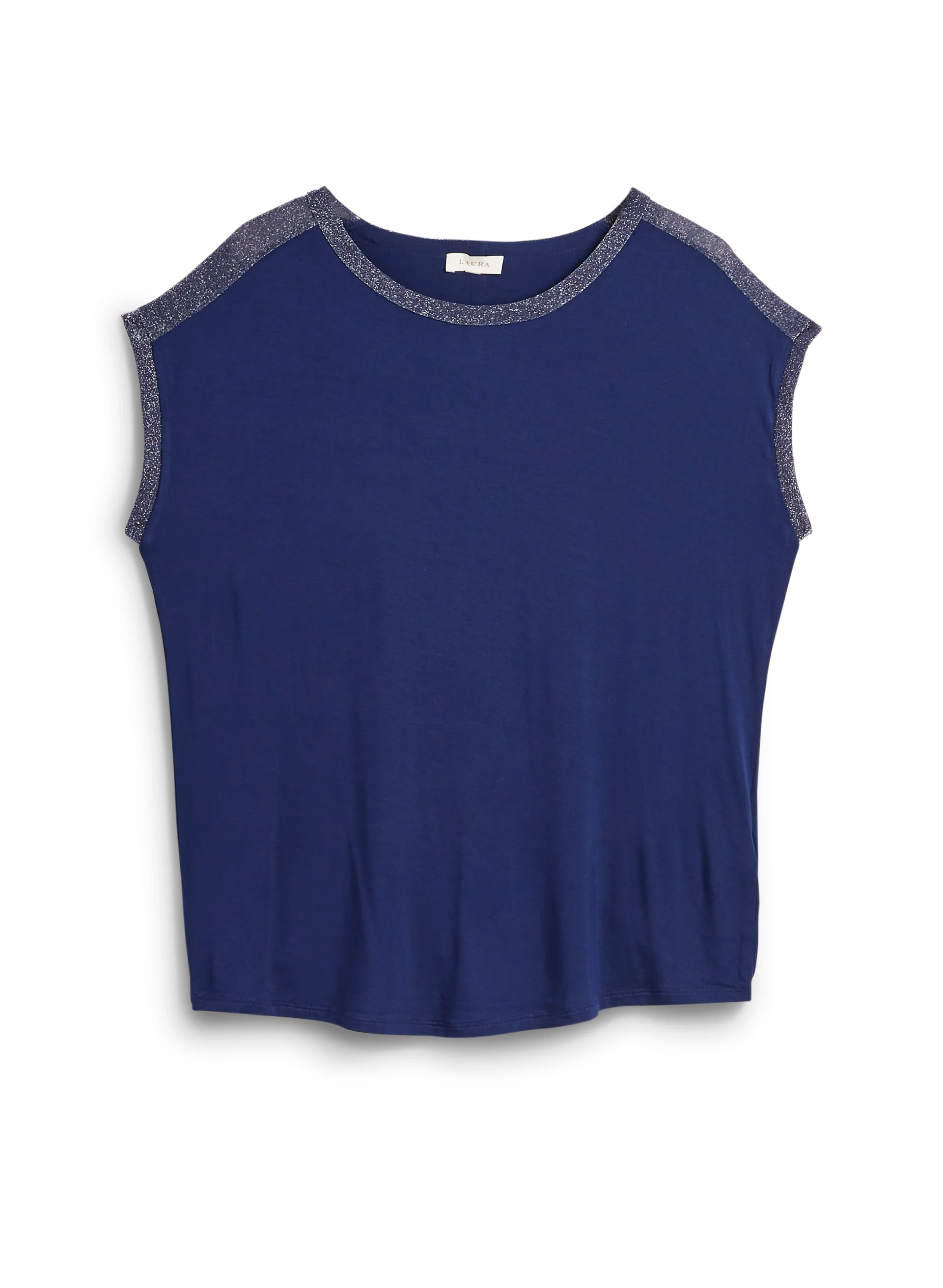 Shimmer Detail Tee - Image 5