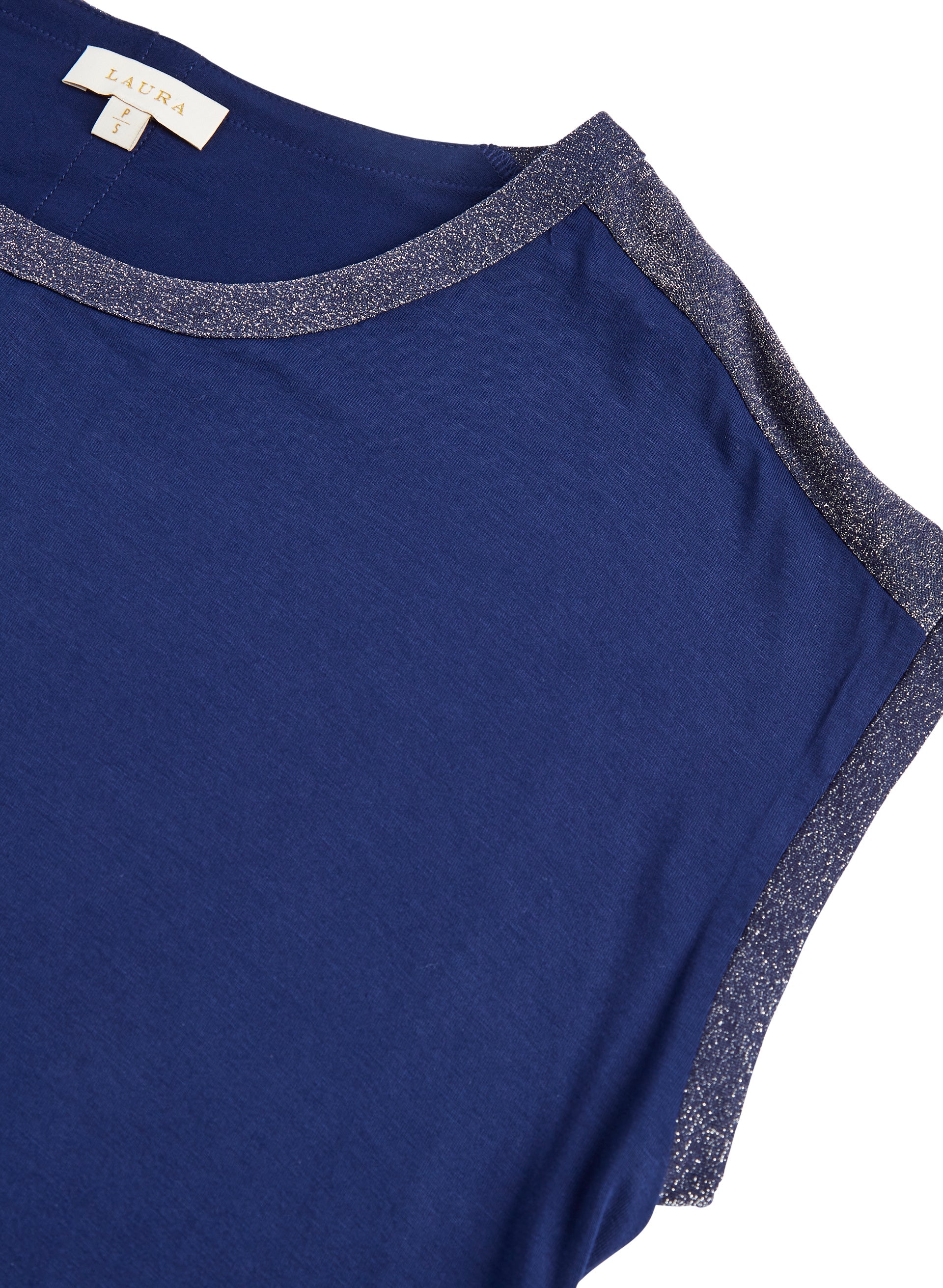 Shimmer Detail Tee - Image 6