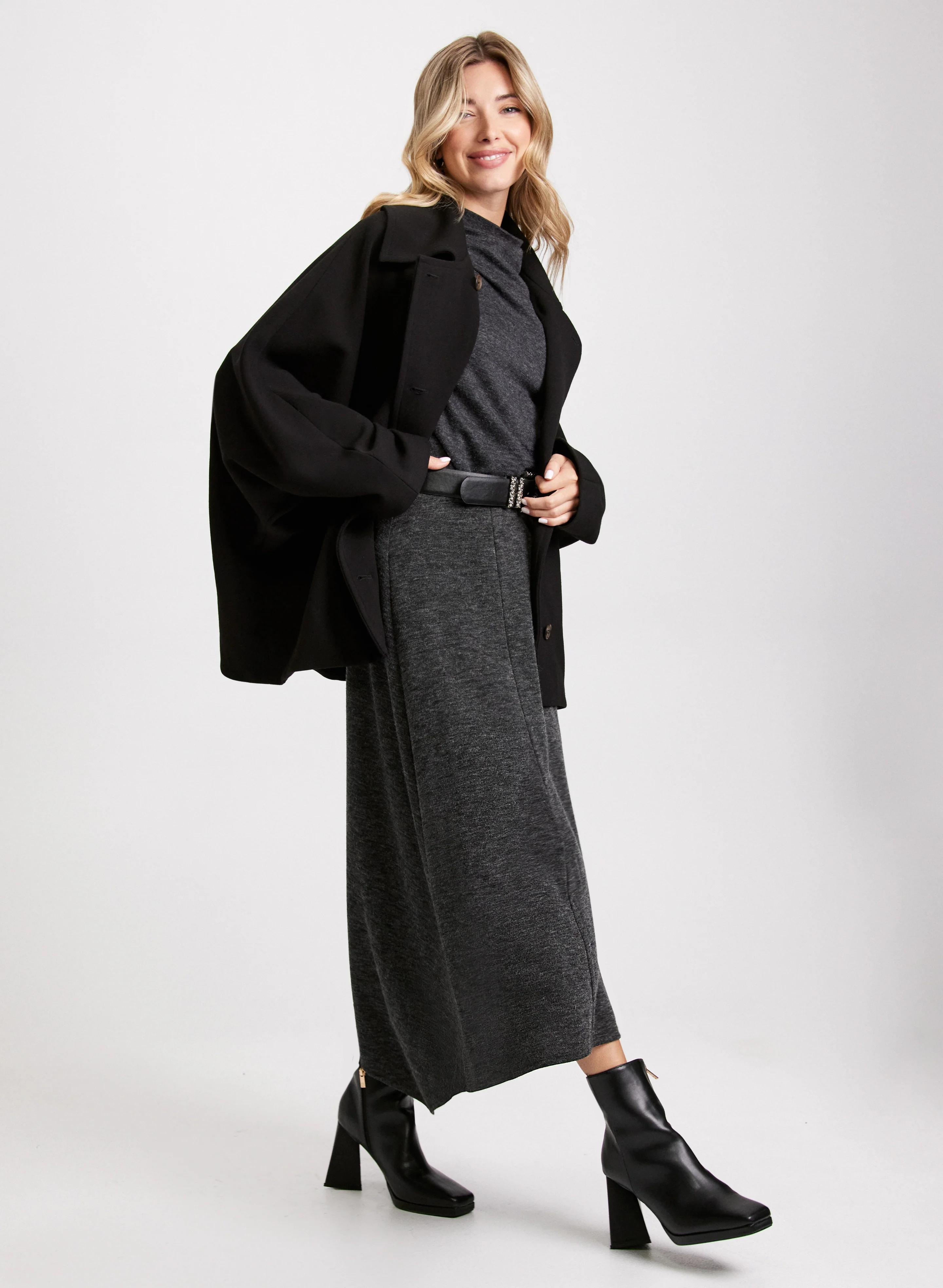 Short Button-Up Coat - Image 7