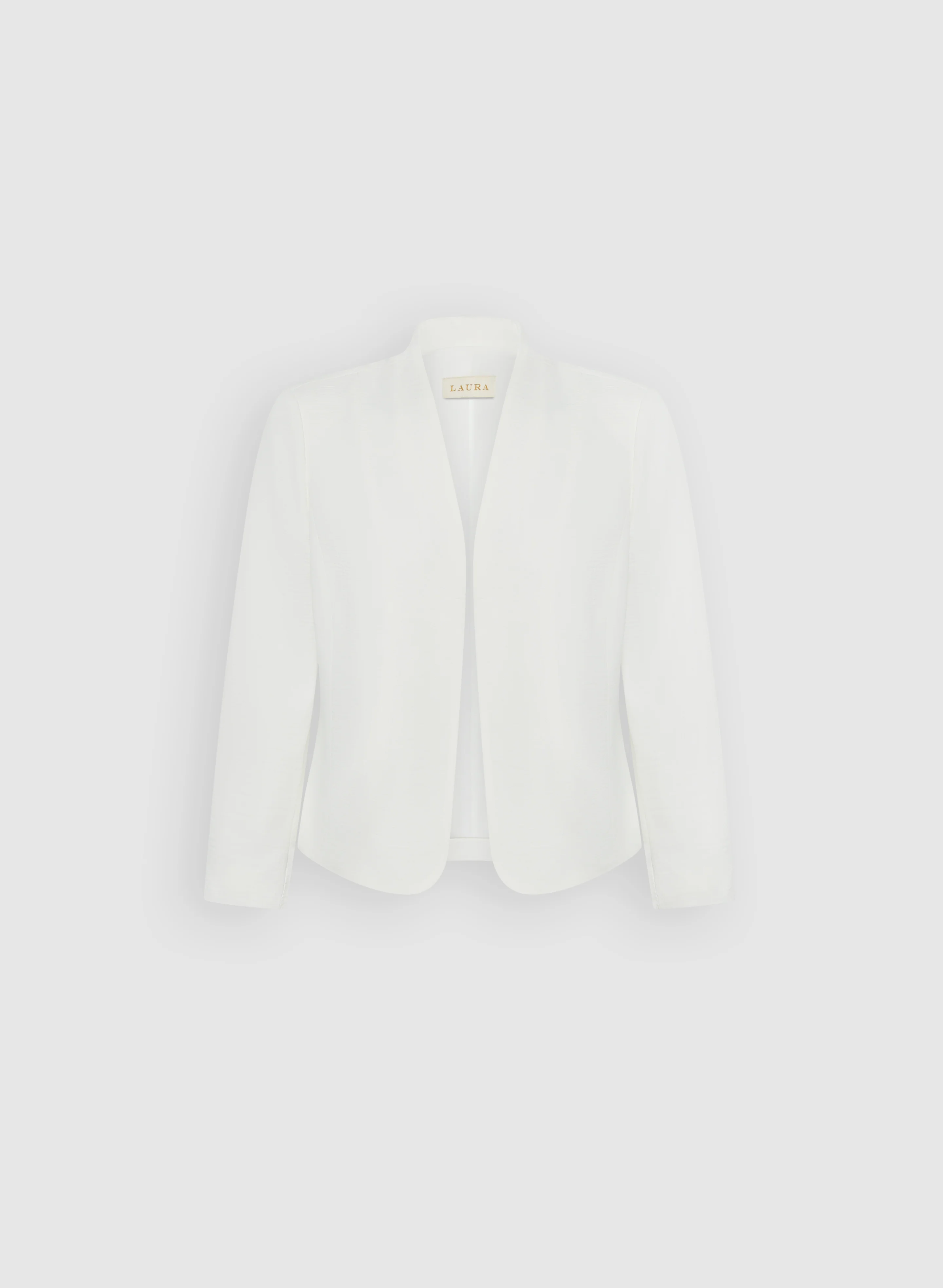 Short Collarless Jacket - Image 6