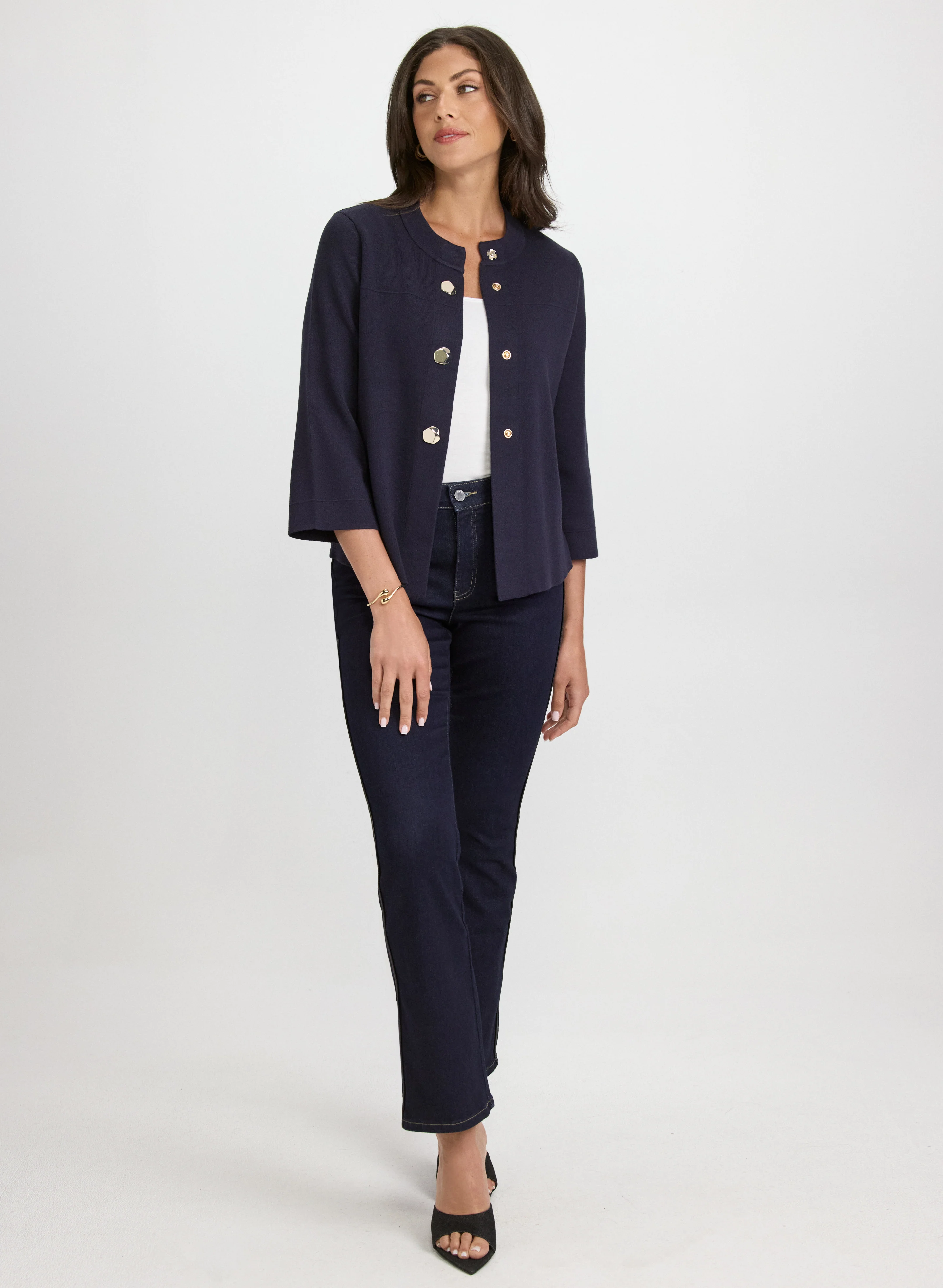 Short Knit Cardigan - Image 3