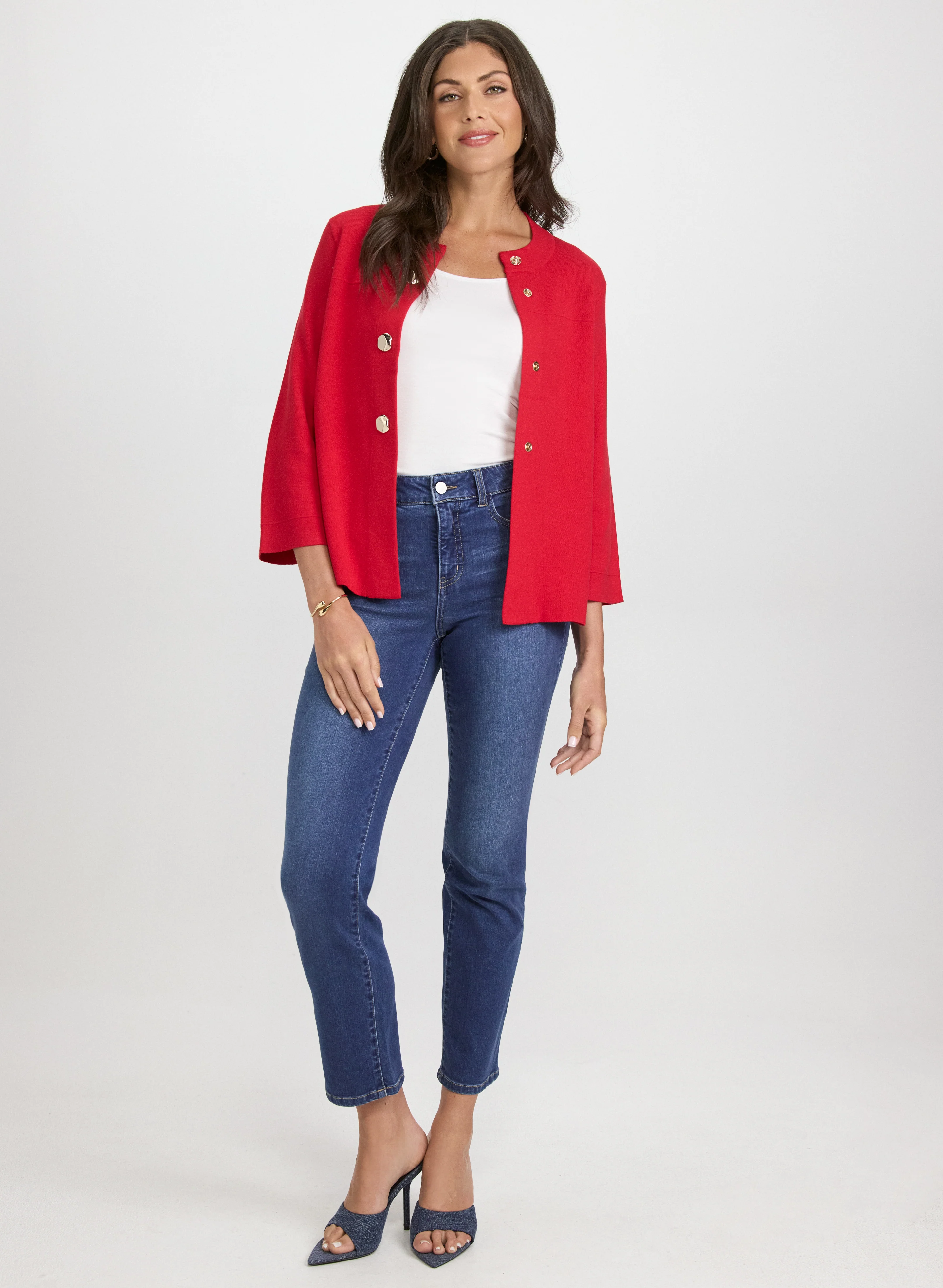 Short Knit Cardigan - Image 3