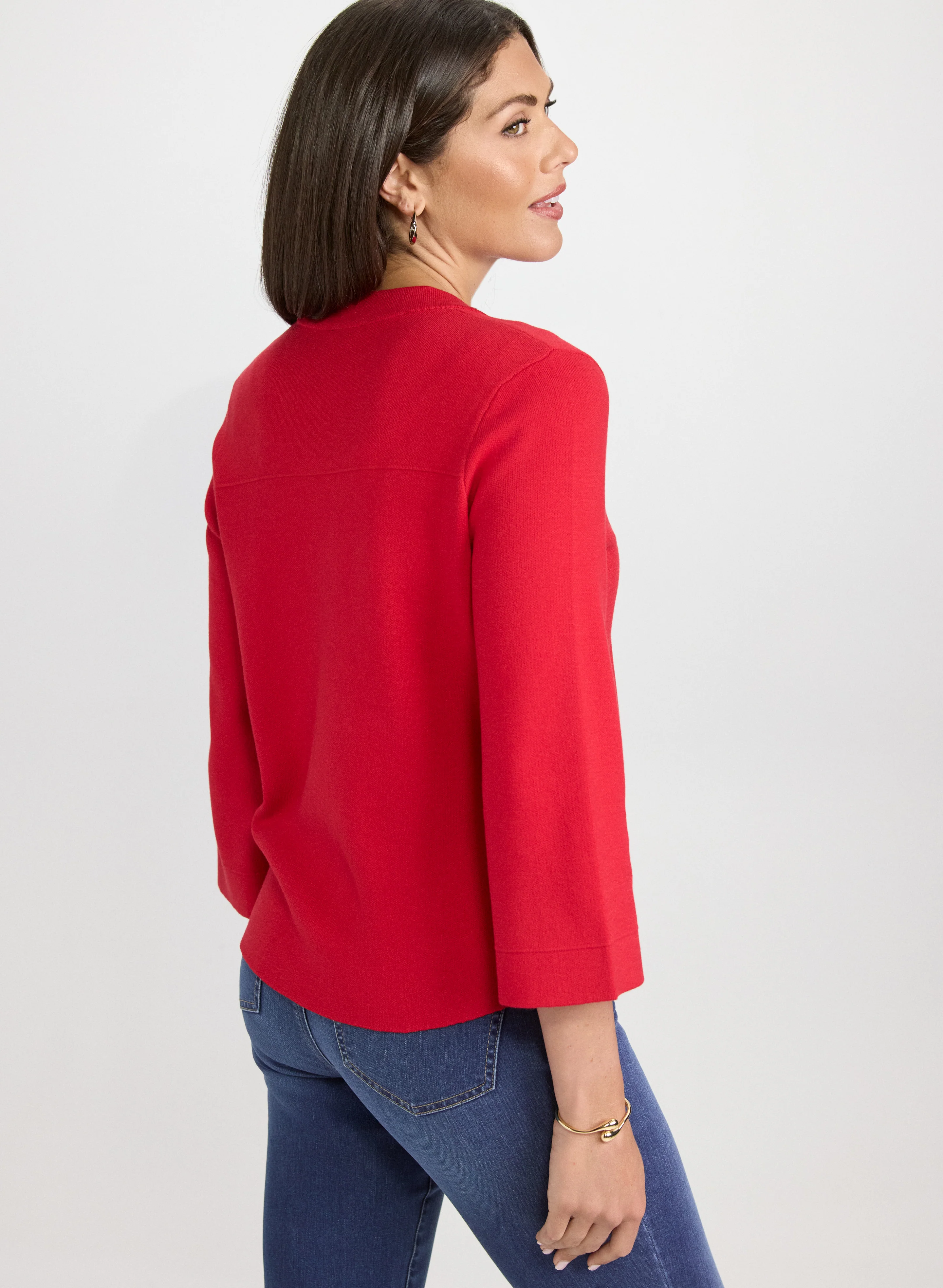 Short Knit Cardigan - Image 4